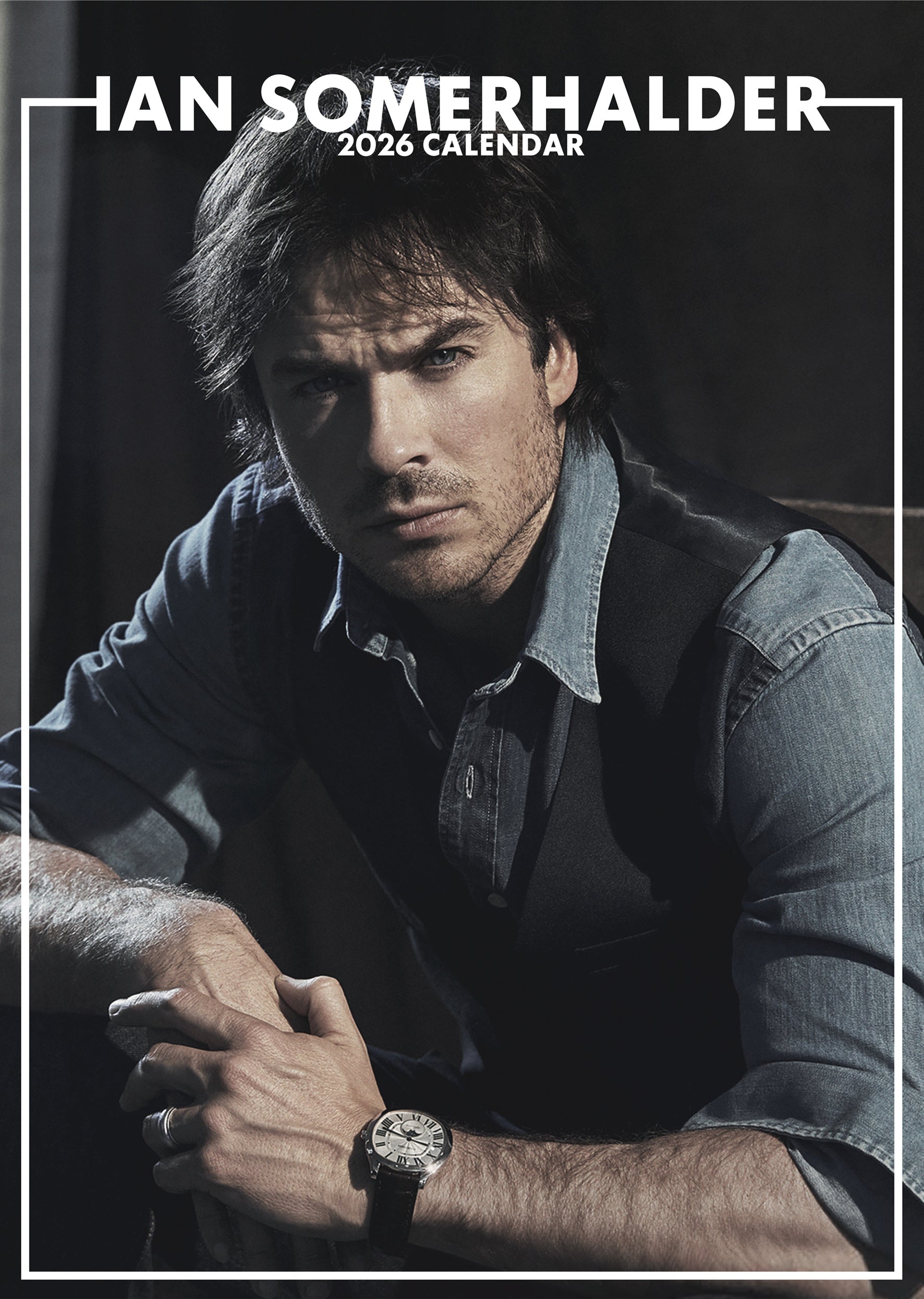 2026 Ian Somerhalder - A3 Wall Calendar