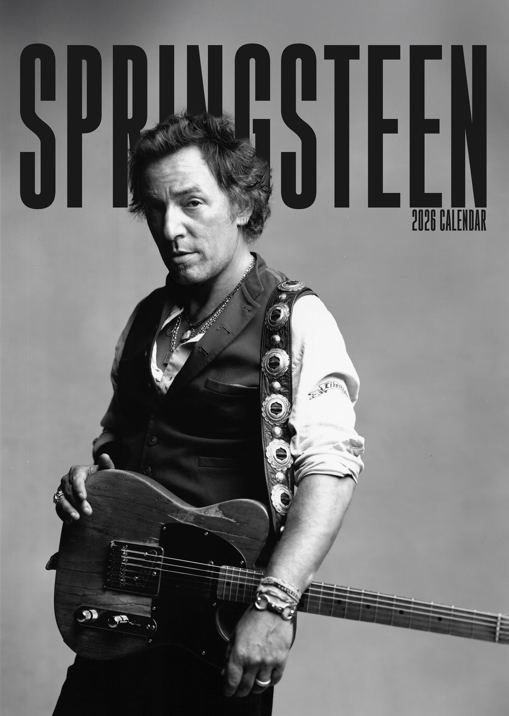 2026 Bruce Springsteen - A3 Wall Calendar