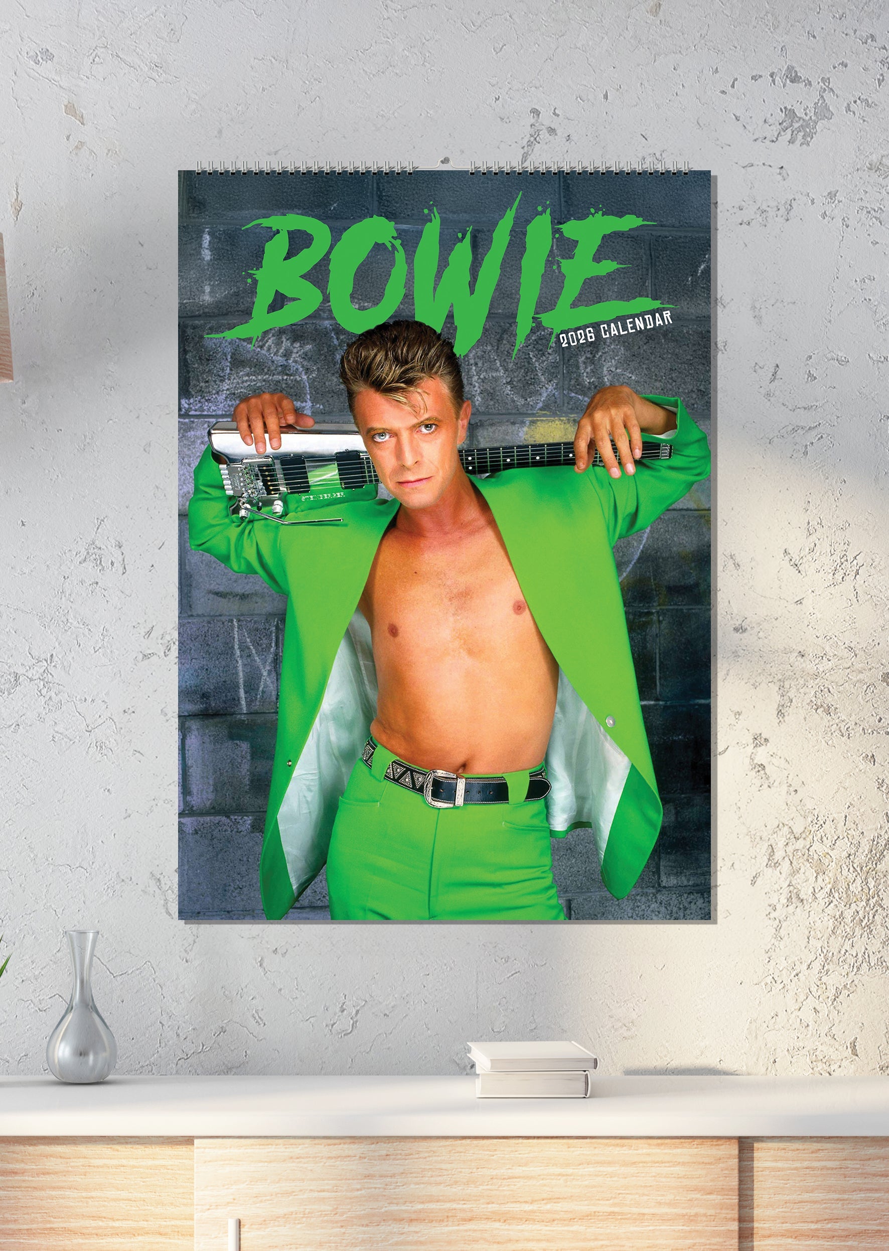2026 David Bowie - A3 Wall Calendar