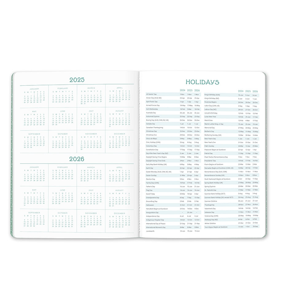 2026 Bella Flora - Just Right 17-Month Monthly Diary/Planner