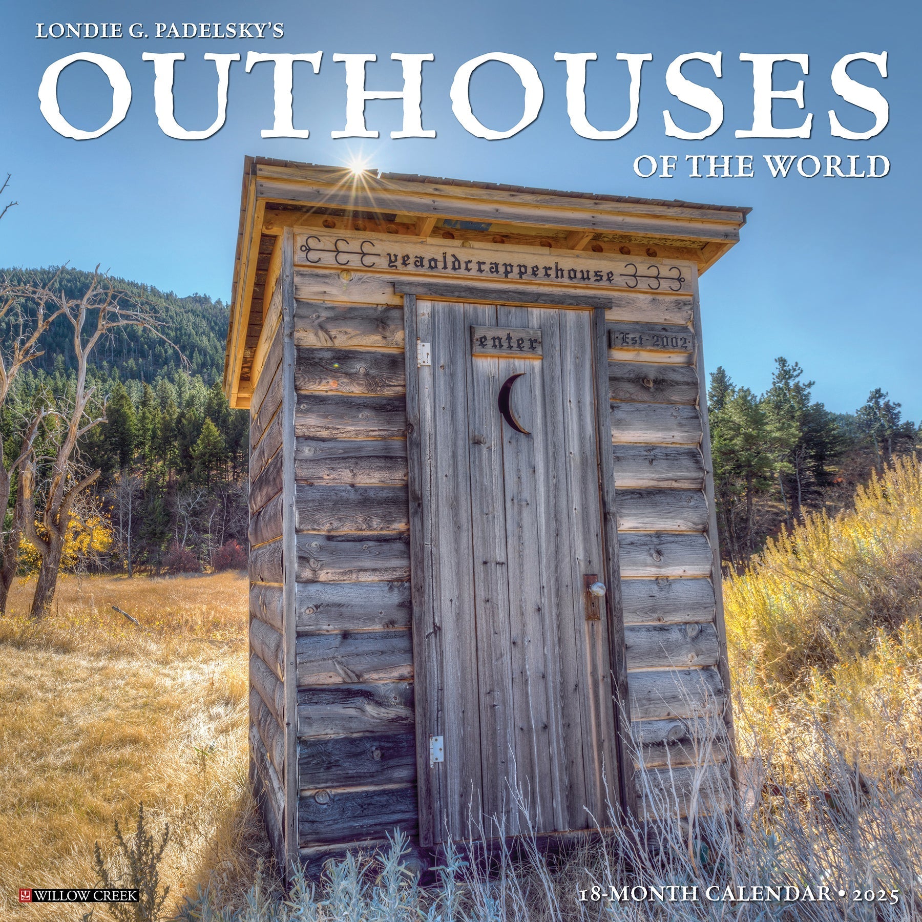 2025 Outhouses Square Wall Calendar (US Only)