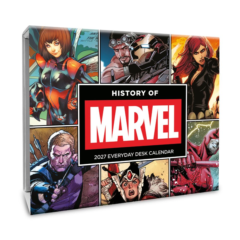 2027 Marvel - Daily Boxed Page-A-Day Calendar - cover
