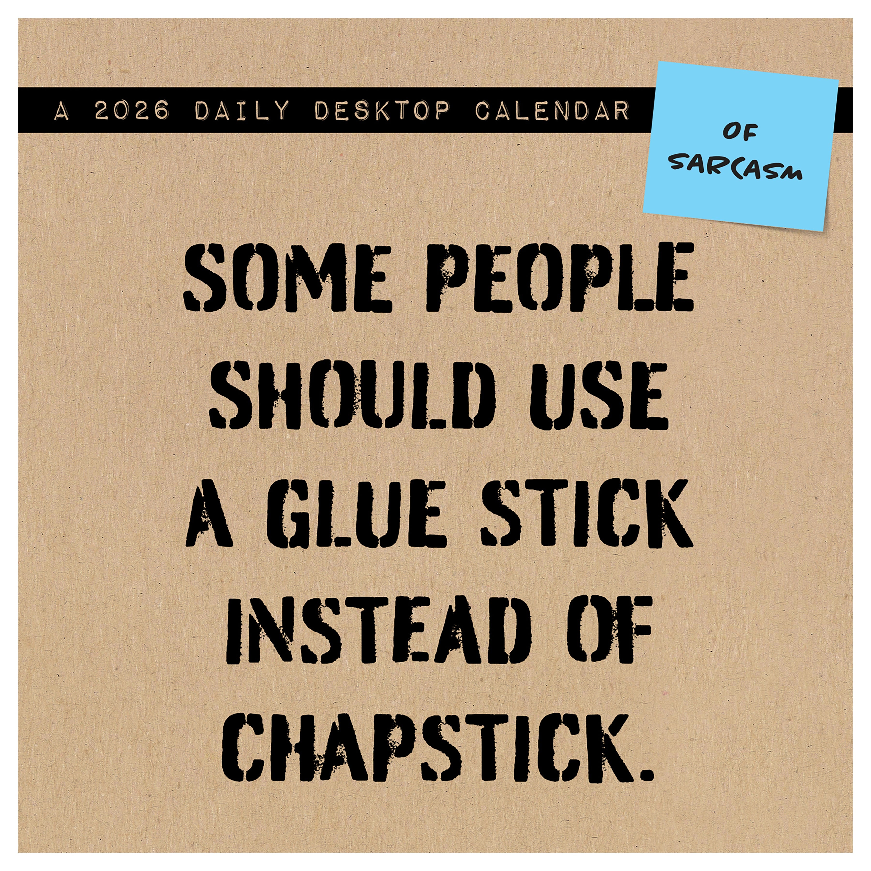 2026 Anti Affirmations/Daily Sarcasm - Daily Boxed Page-A-Day Calendar