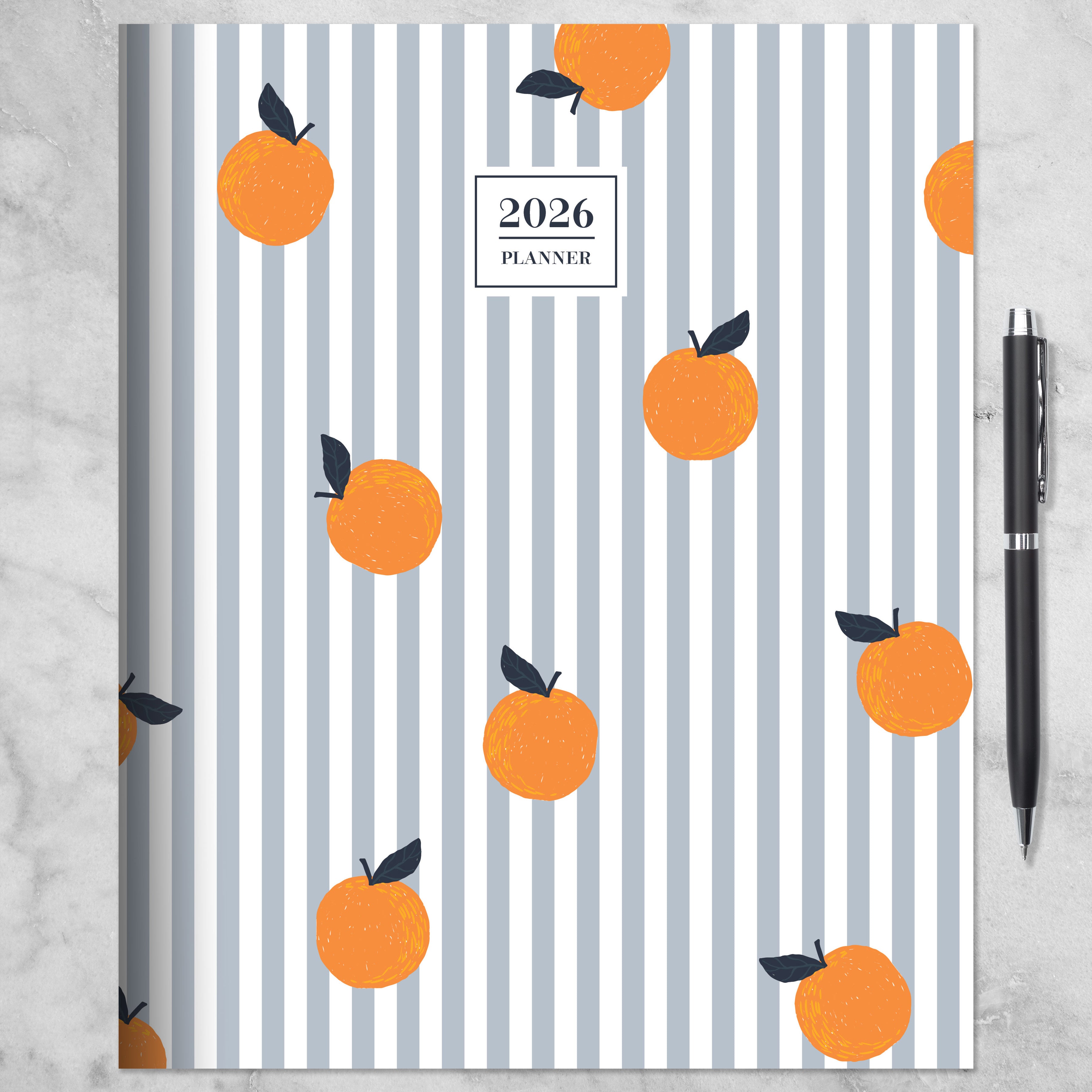 2026 Seriously Citrus - Large Monthly Diary/Planner