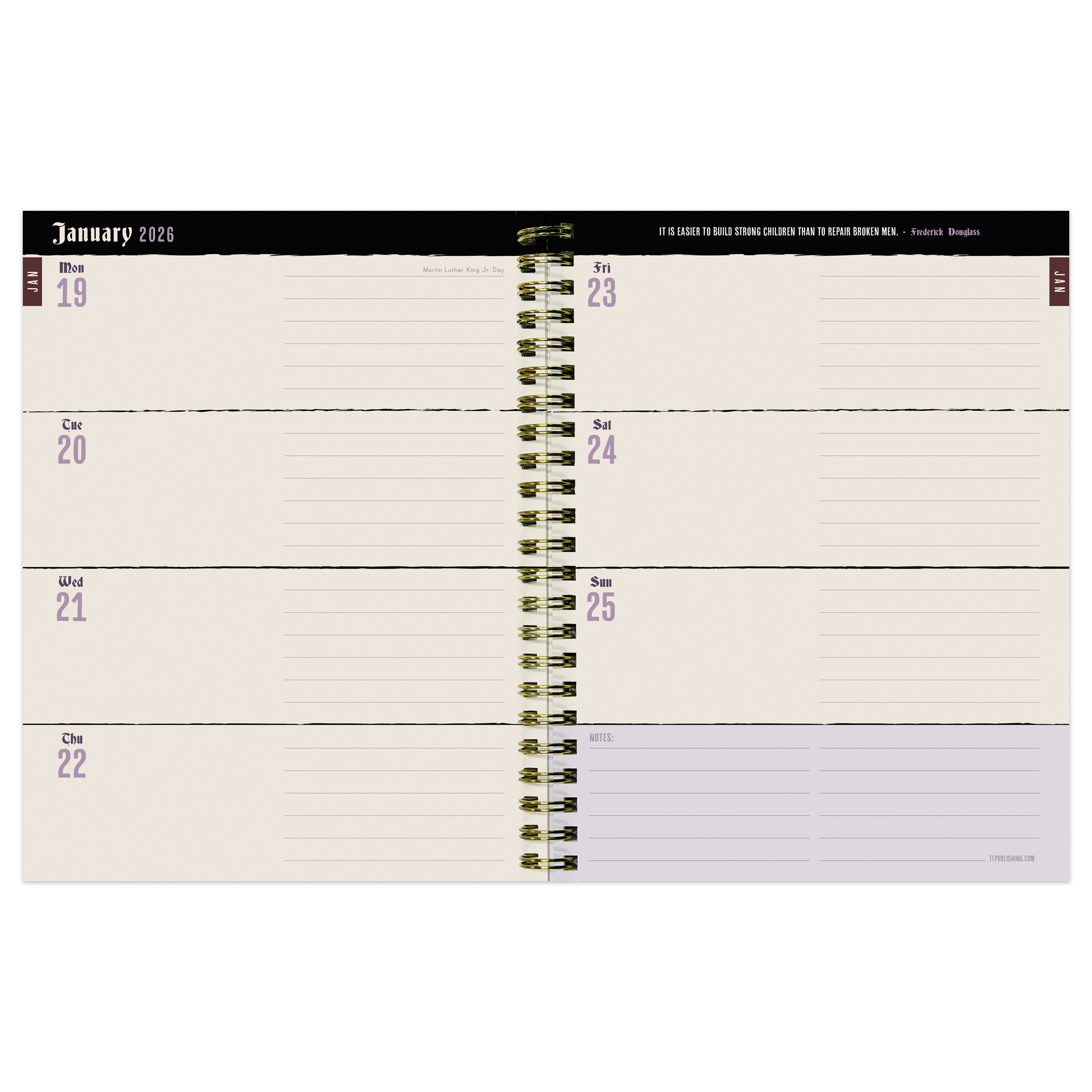 2026 Skulls & Spells - Medium Monthly & Weekly Pocket Diary/Planner