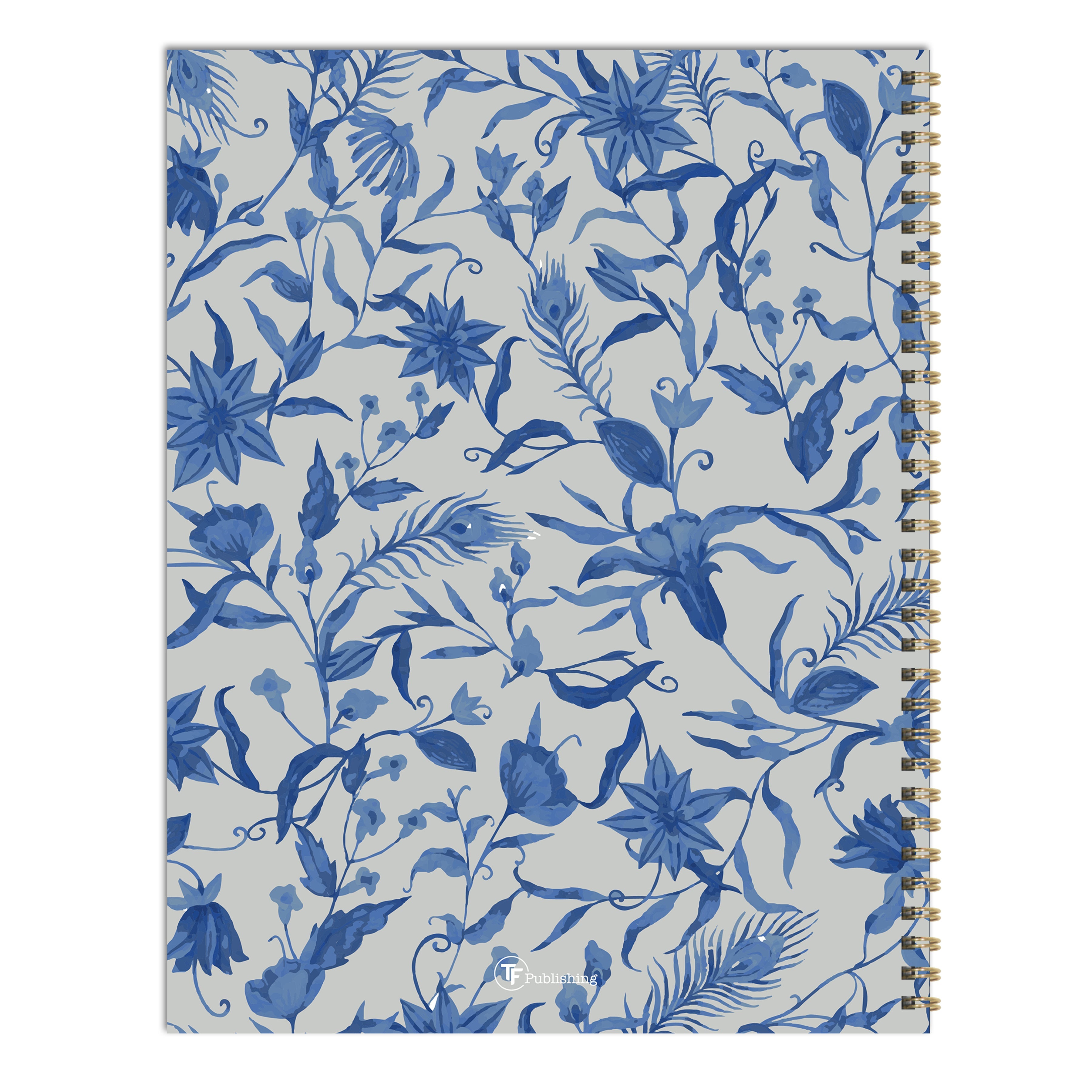 2026 Tres Belle Blue - Large Monthly & Weekly Diary/Planner