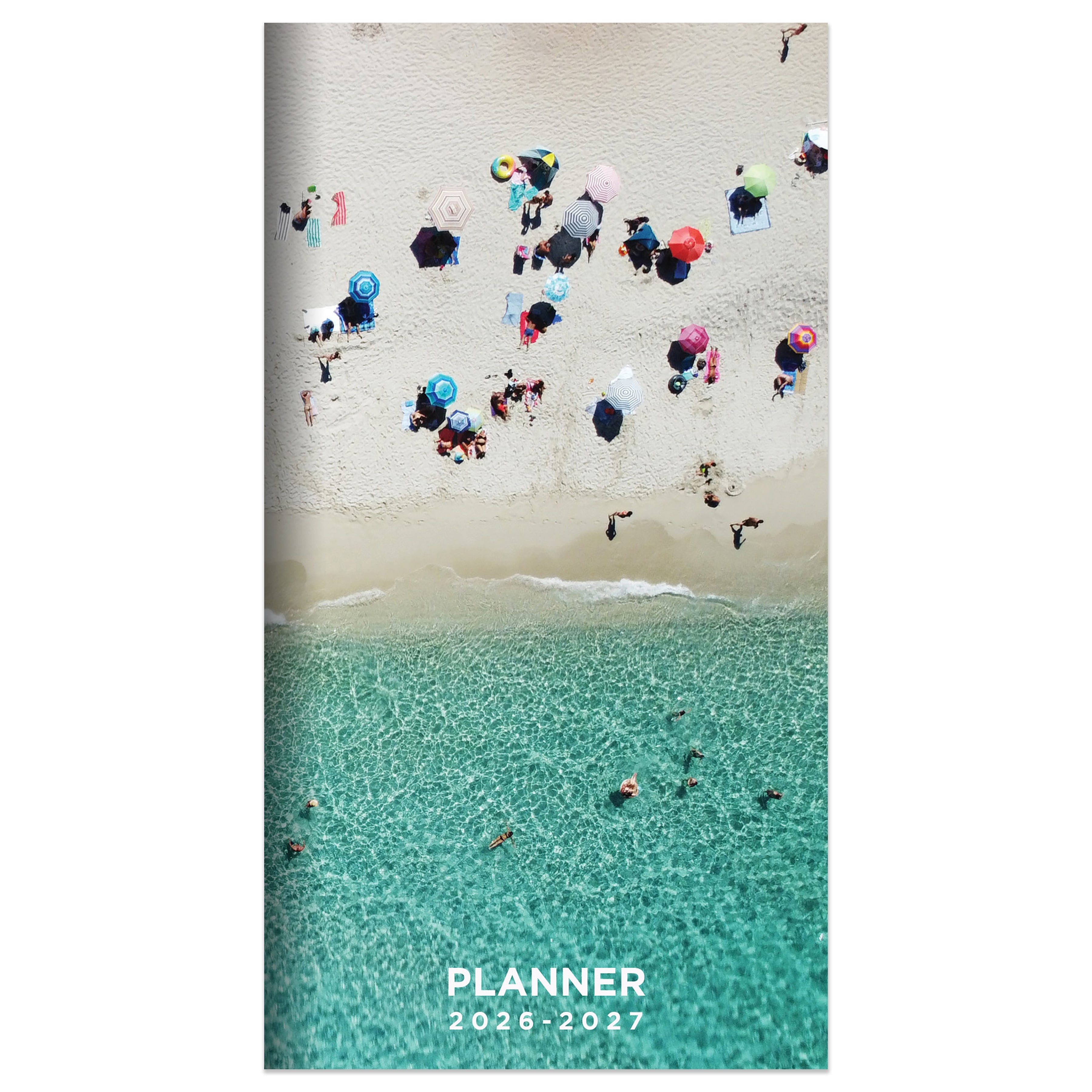2026-2027 Beaches - Small Monthly Pocket Diary/Planner