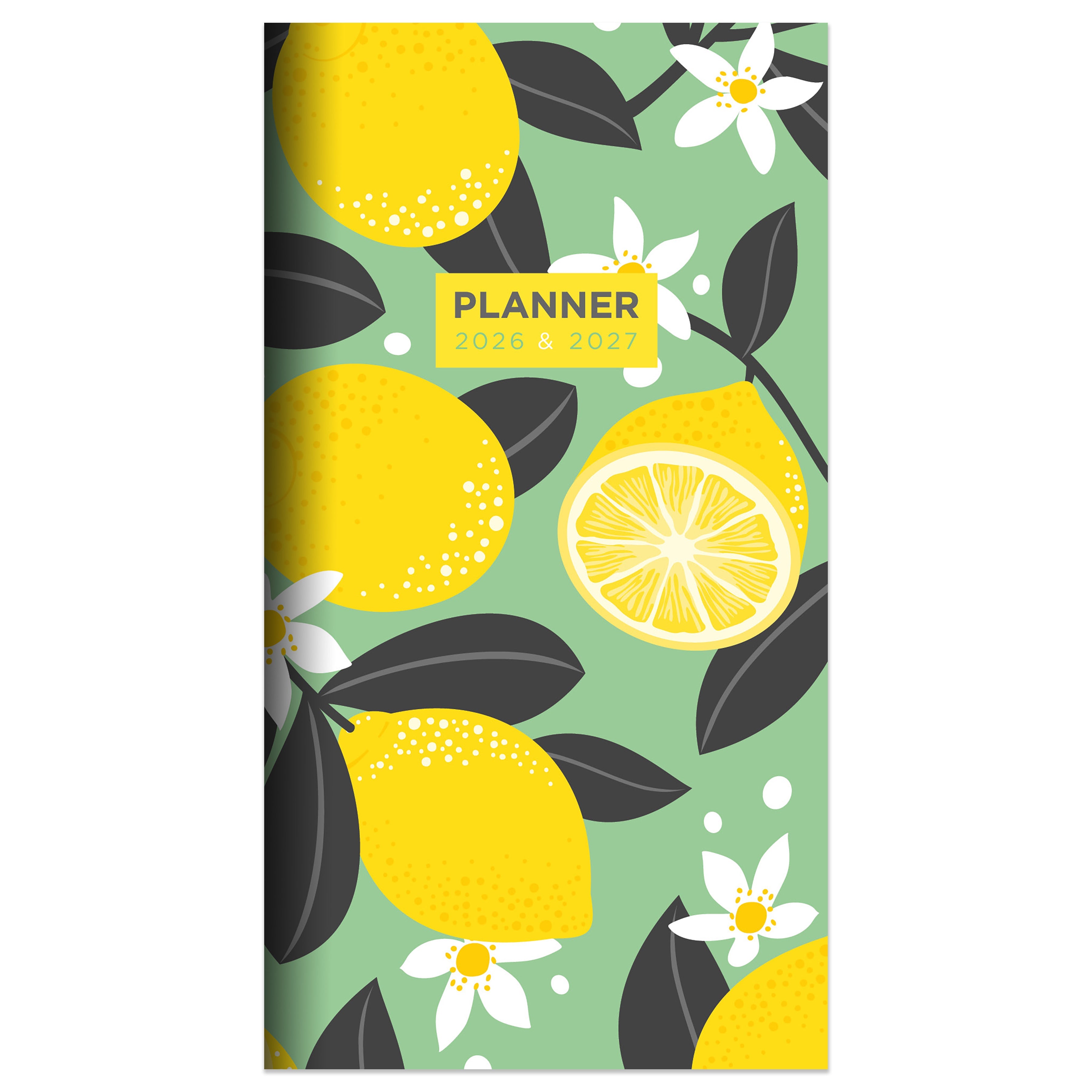 2026-2027 Lemon Blossom - Small Monthly Pocket Diary/Planner