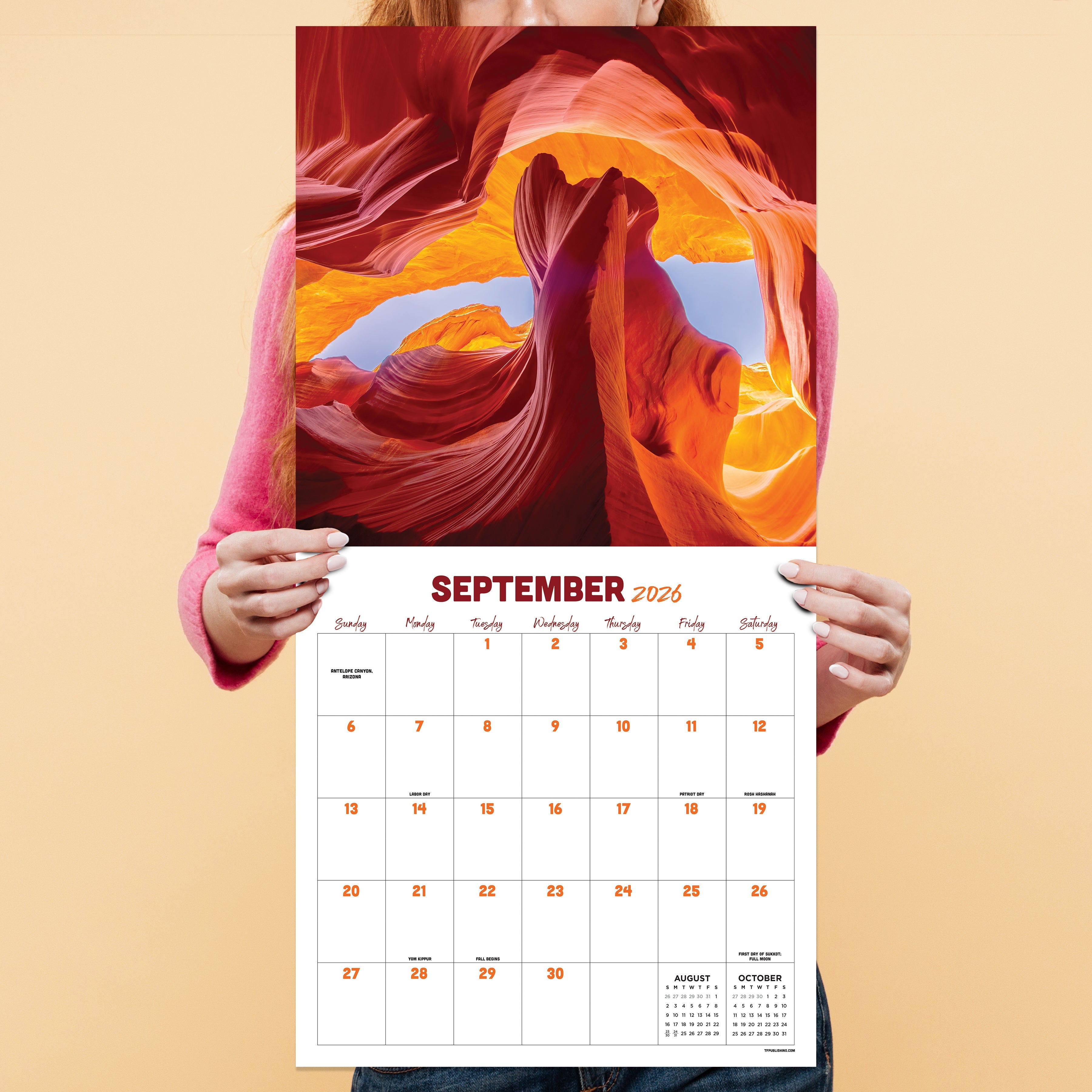 2026 Landscapes - Square Wall Calendar