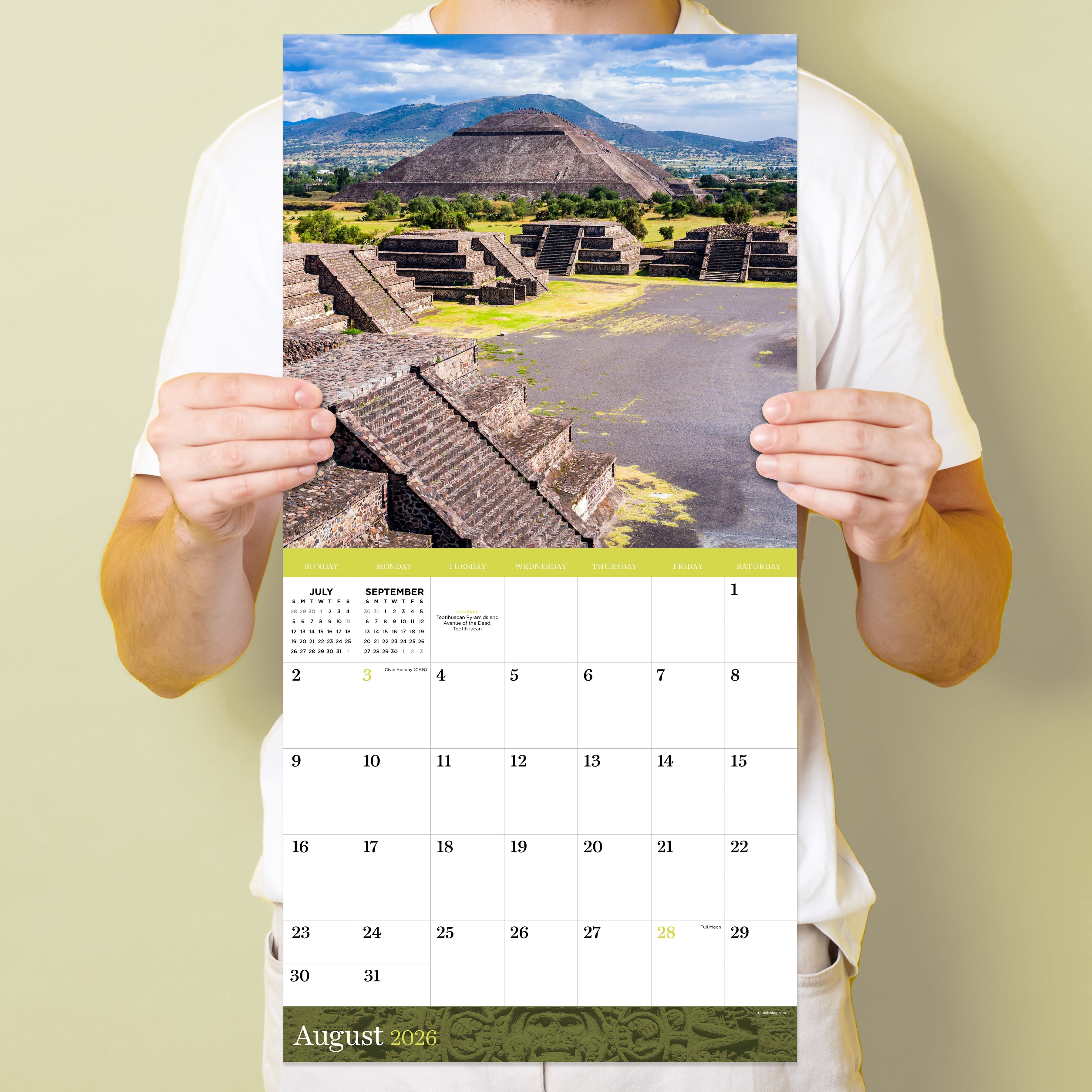 2026 Mexico - Square Wall Calendar