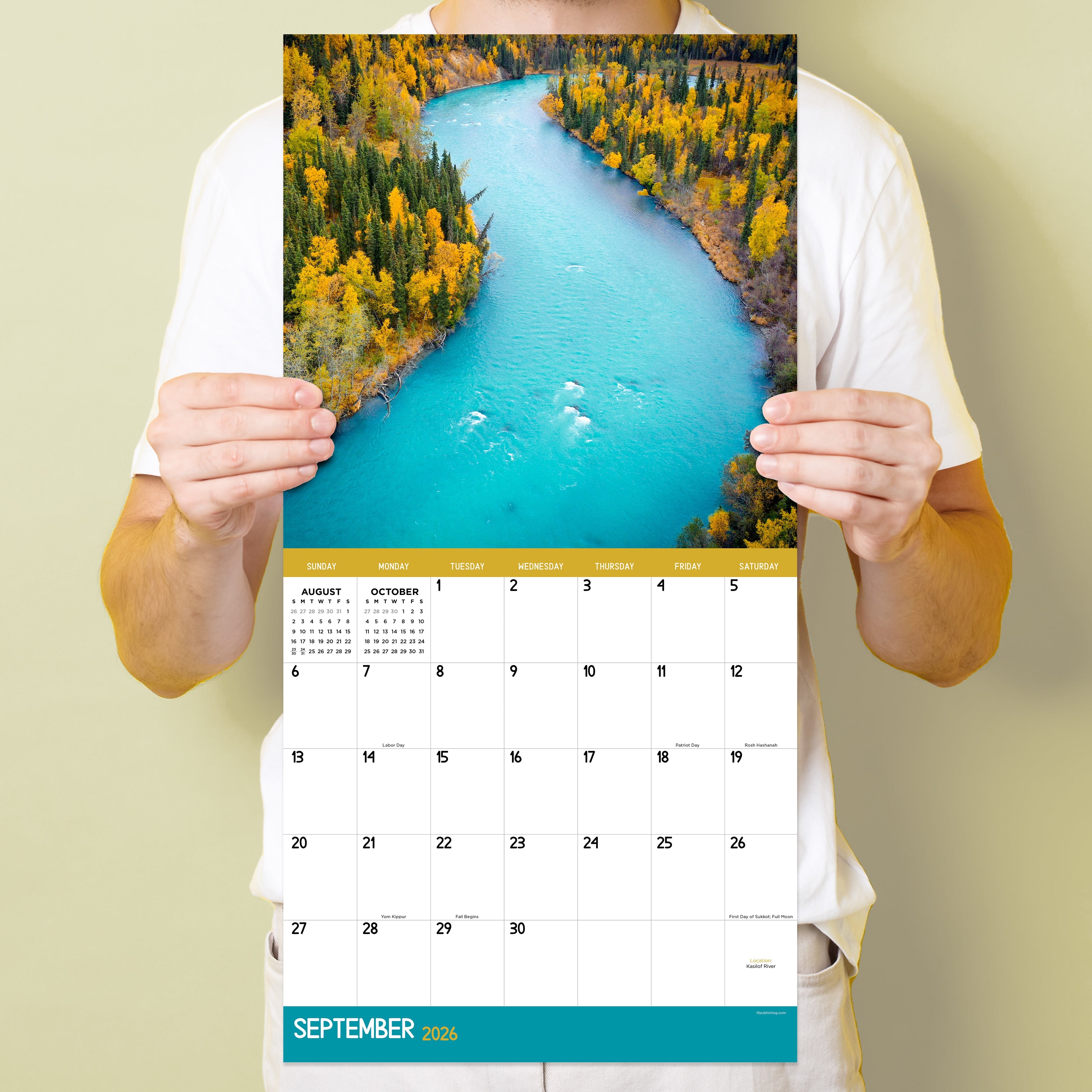 2026 Alaska - Square Wall Calendar