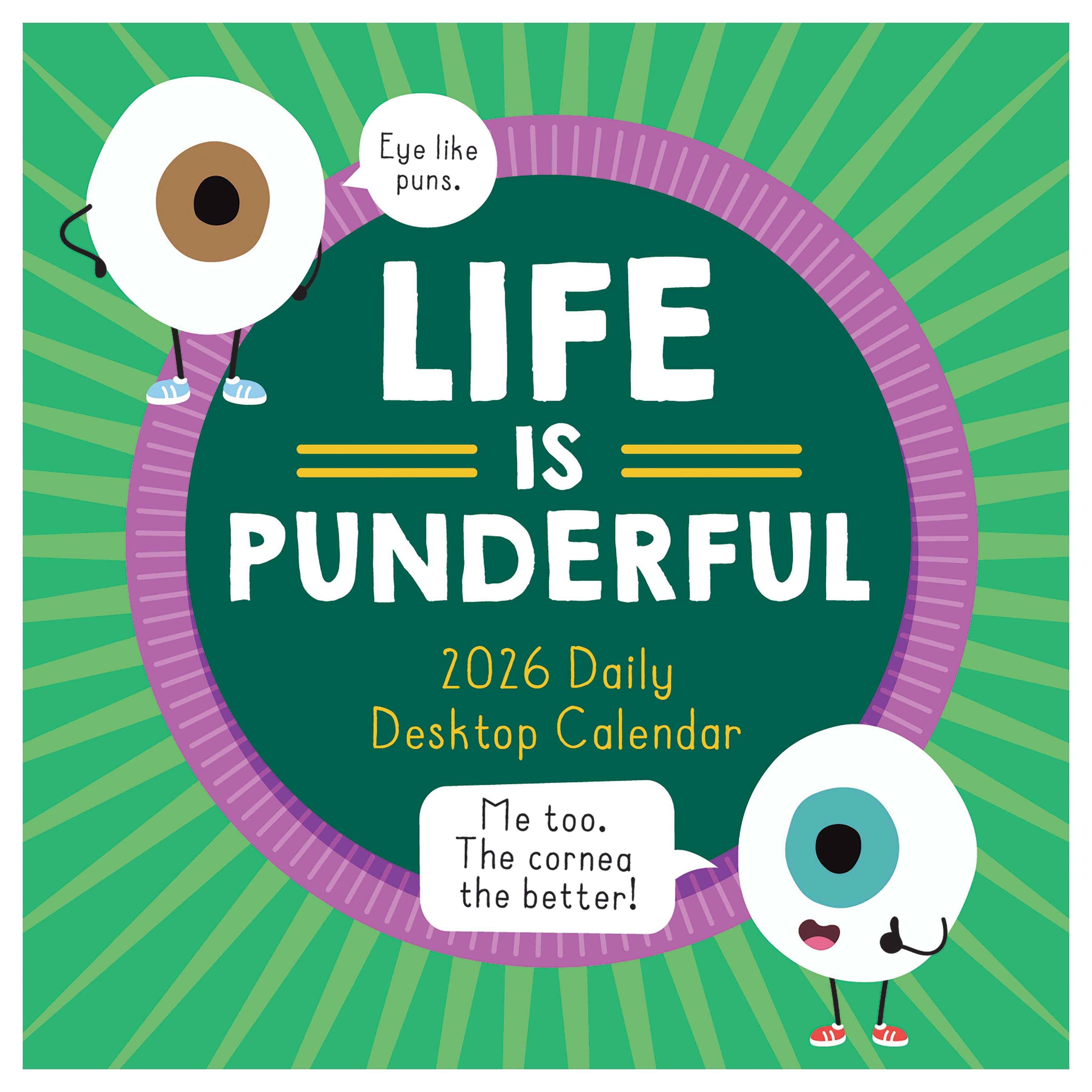 2026 Puns of Fun - Daily Boxed Page-A-Day Calendar