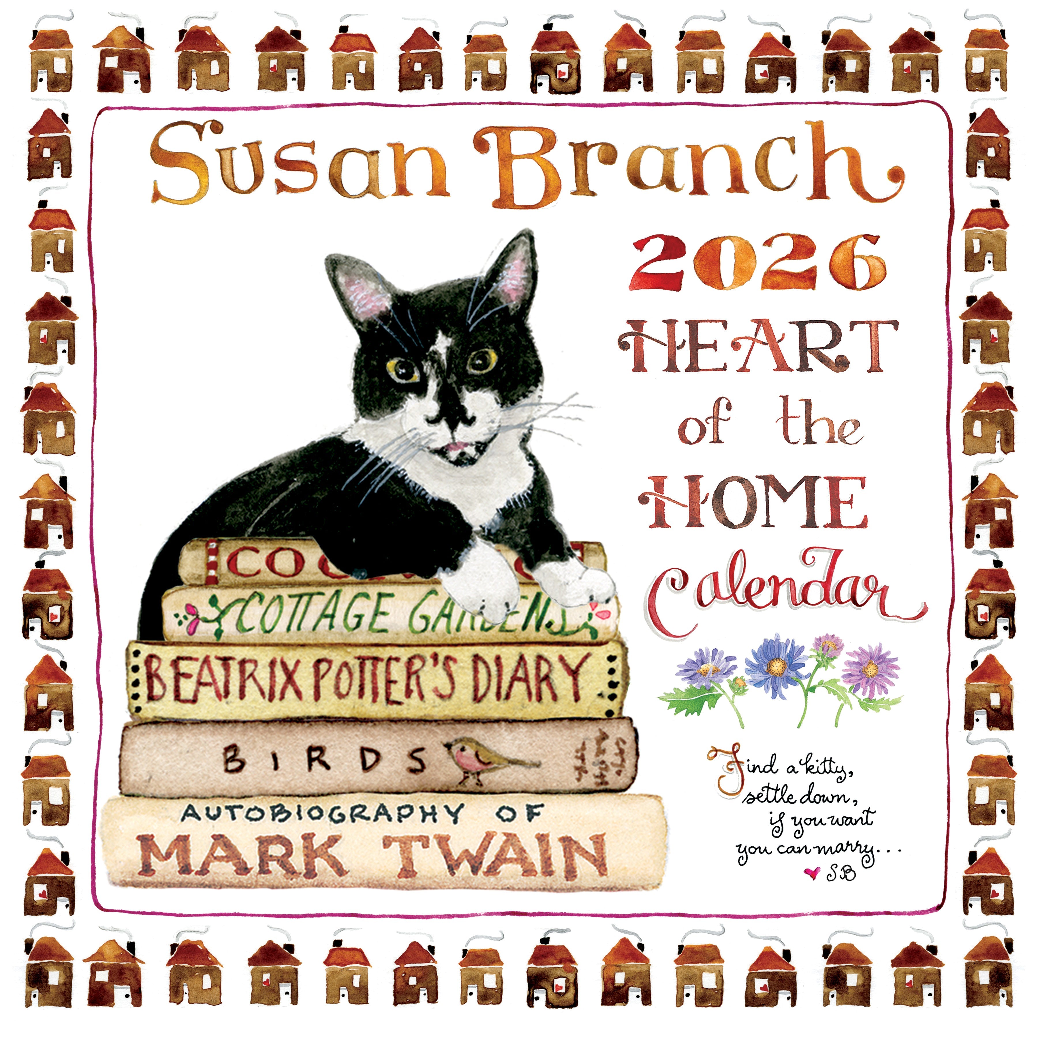 2026 Susan Branch - Square Wall Calendar