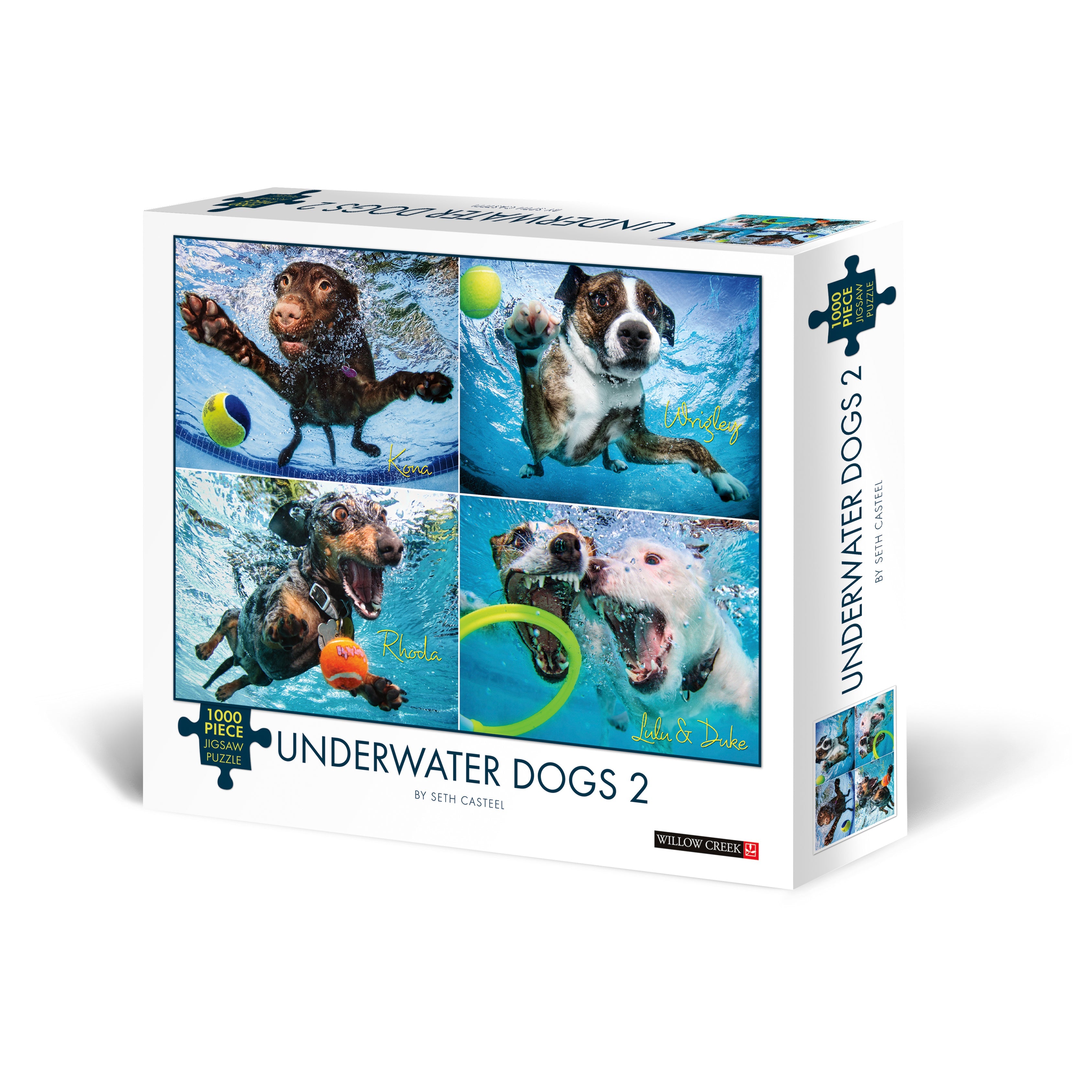 Underwater Dogs 2 1000 Piece - Jigsaw Puzzle