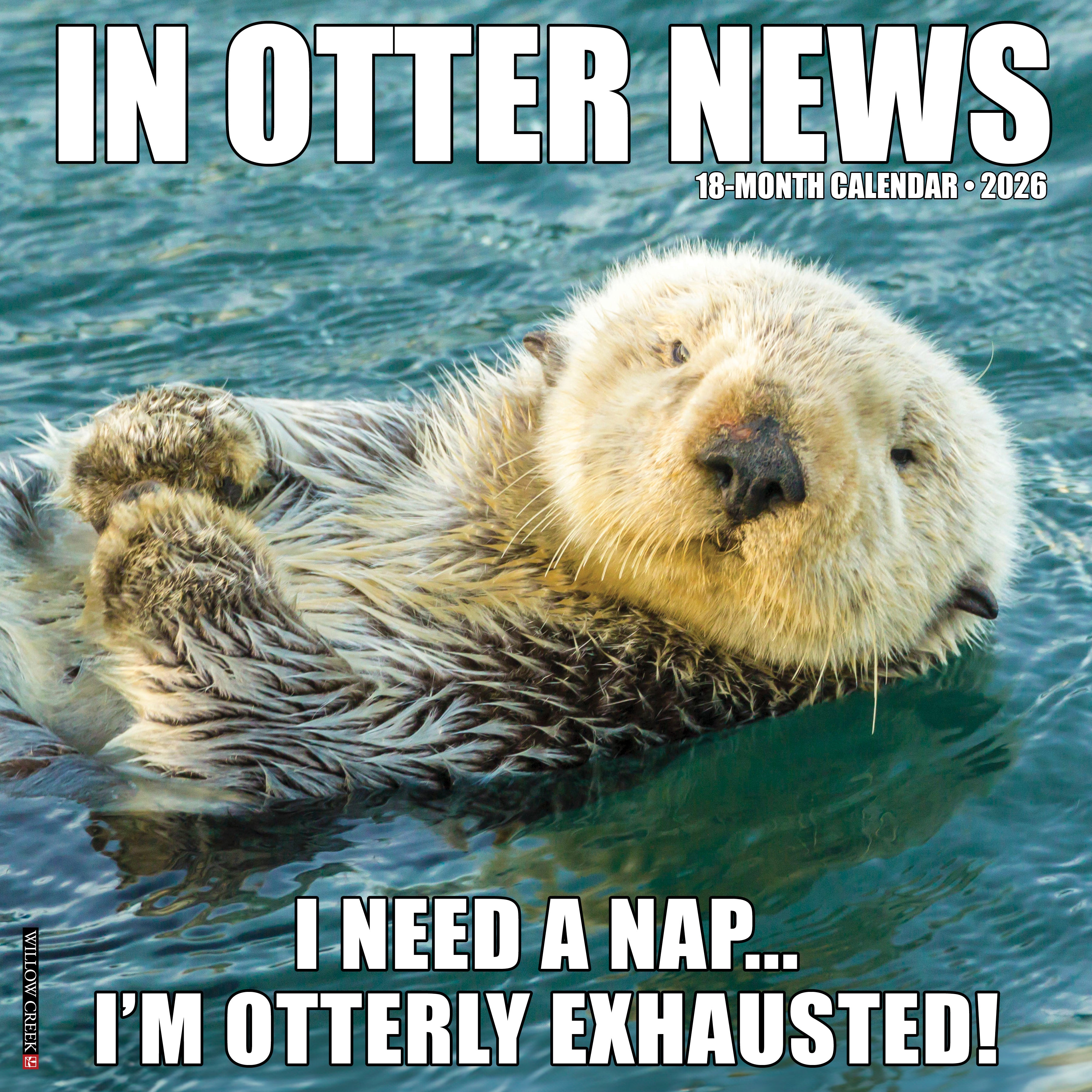 2026 In Otter News - Square Wall
