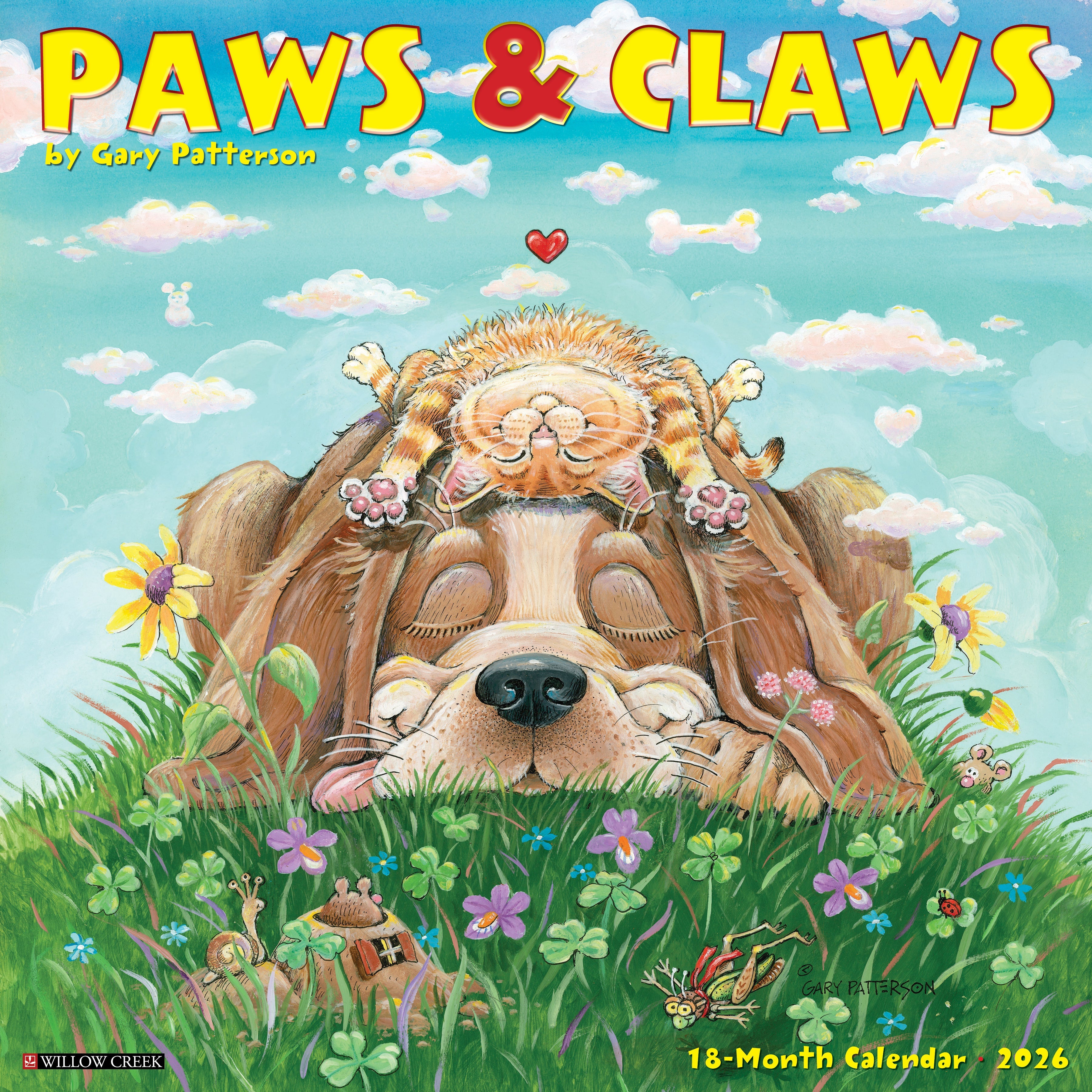 2026 Paws & Claws by Gary Patterson - Square Wall