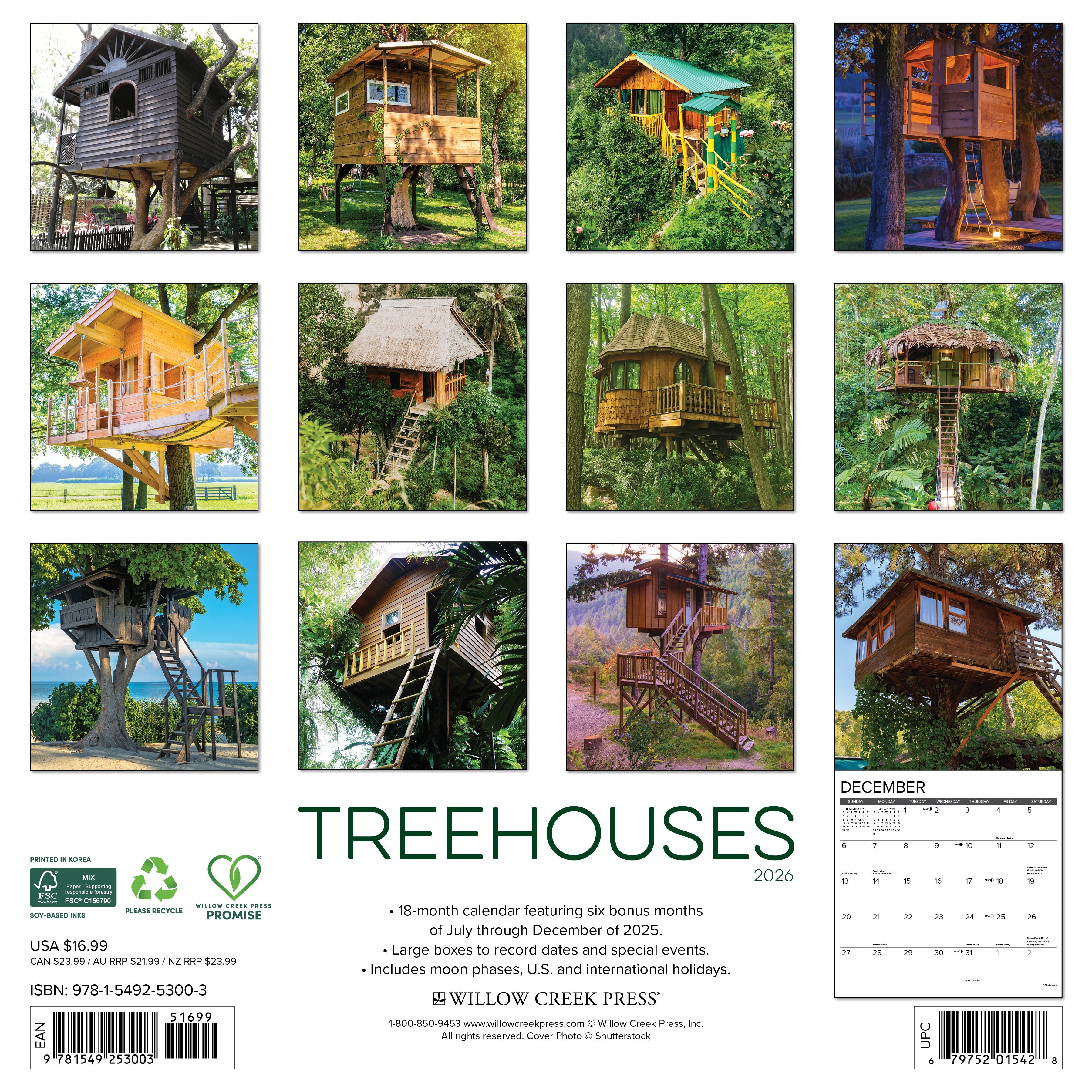 2026 Treehouses - Square Wall