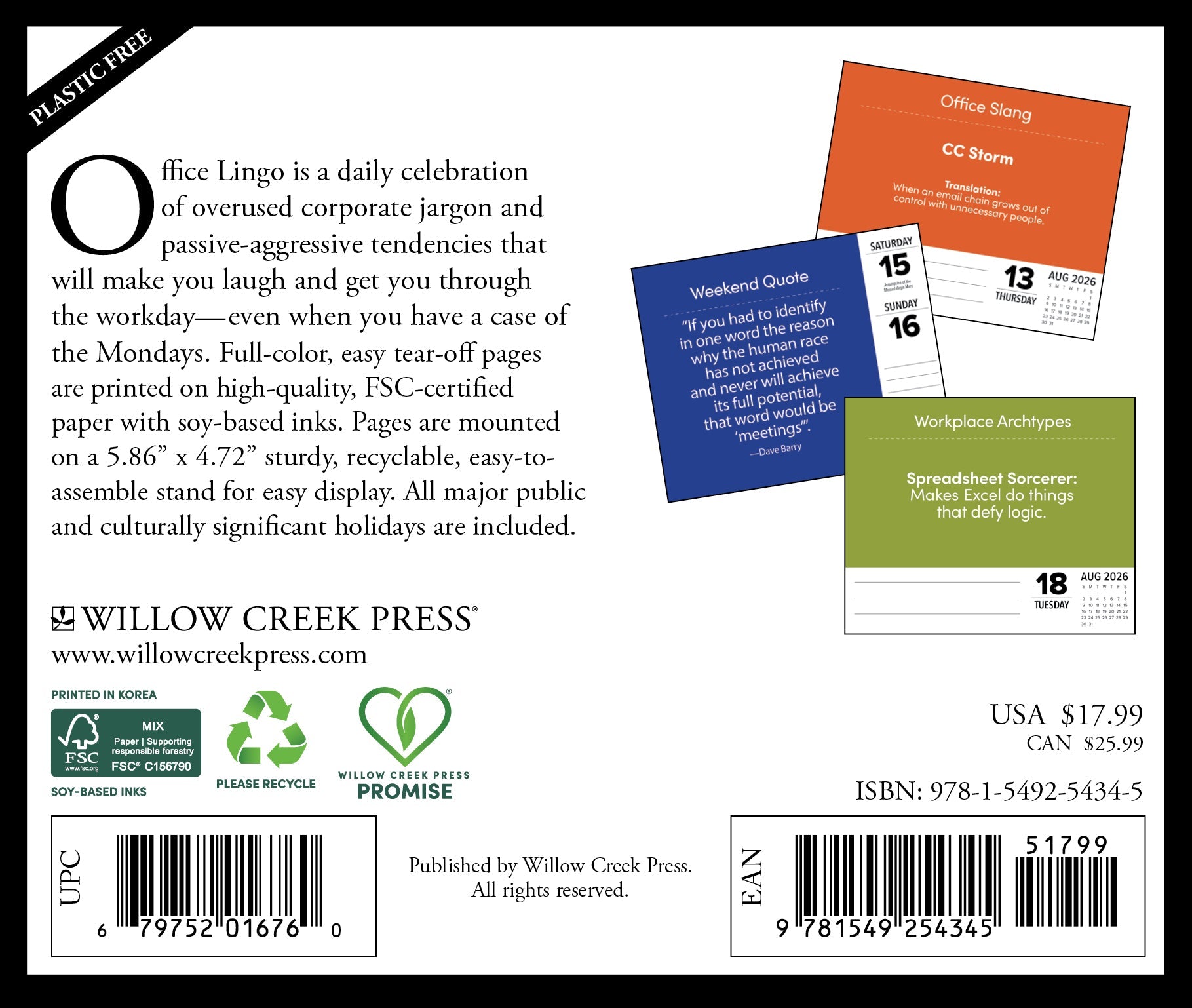 2026 Office Lingo - Boxed Page-A-Day