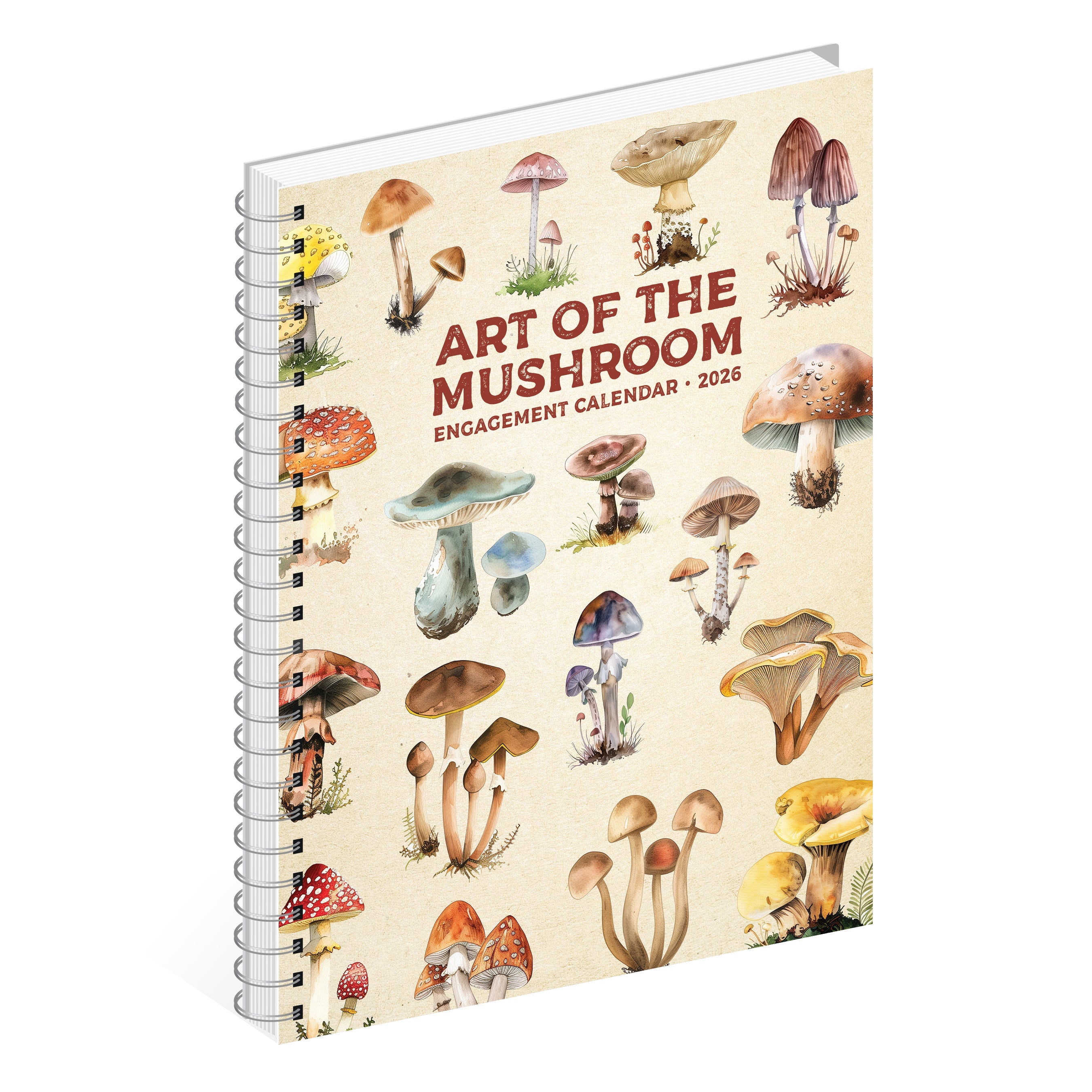 2026 Art of the Mushroom - Weekly Diary/Planner