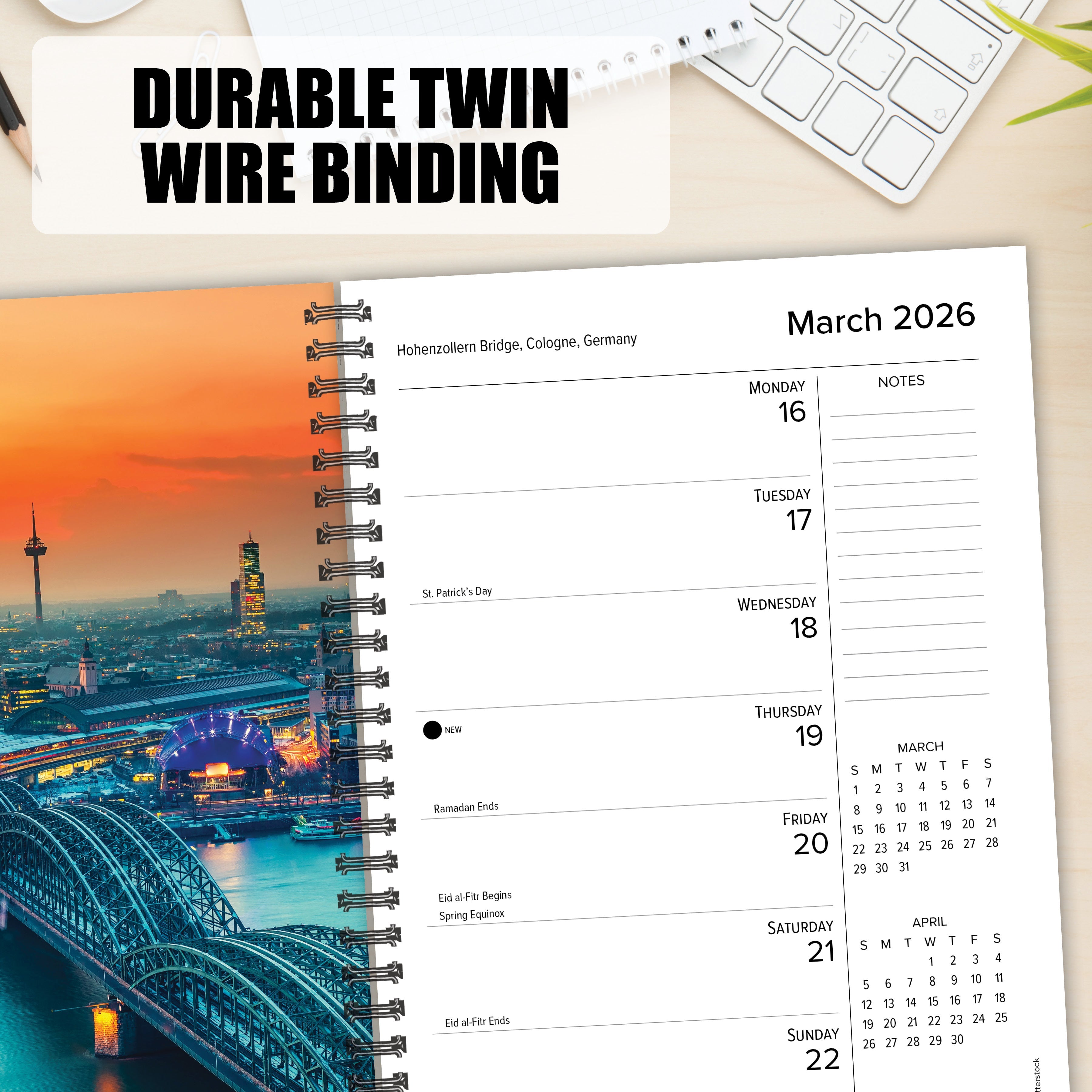 2026 Destinations - Weekly Diary/Planner