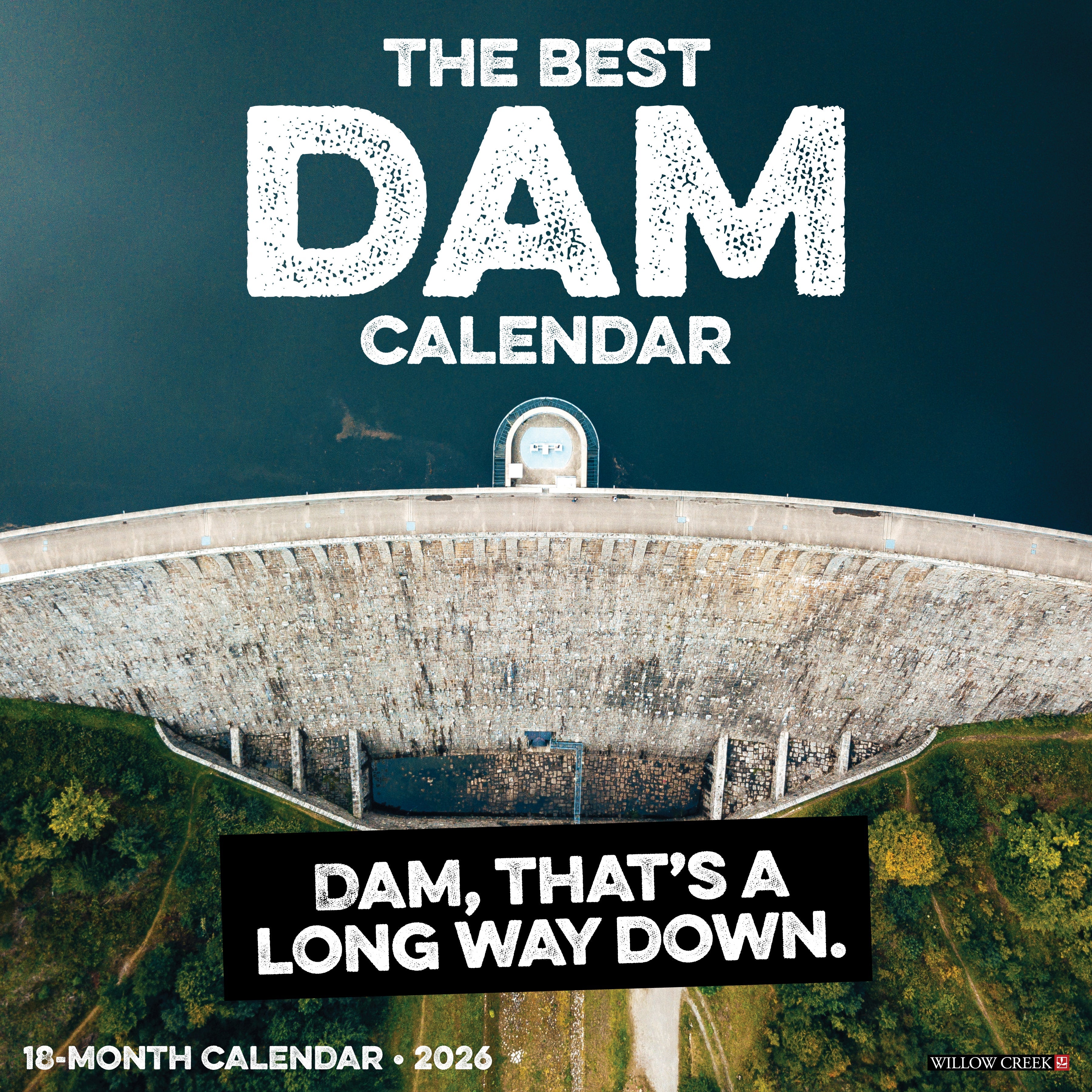 2026 The Best Dam Calendar - Square Wall