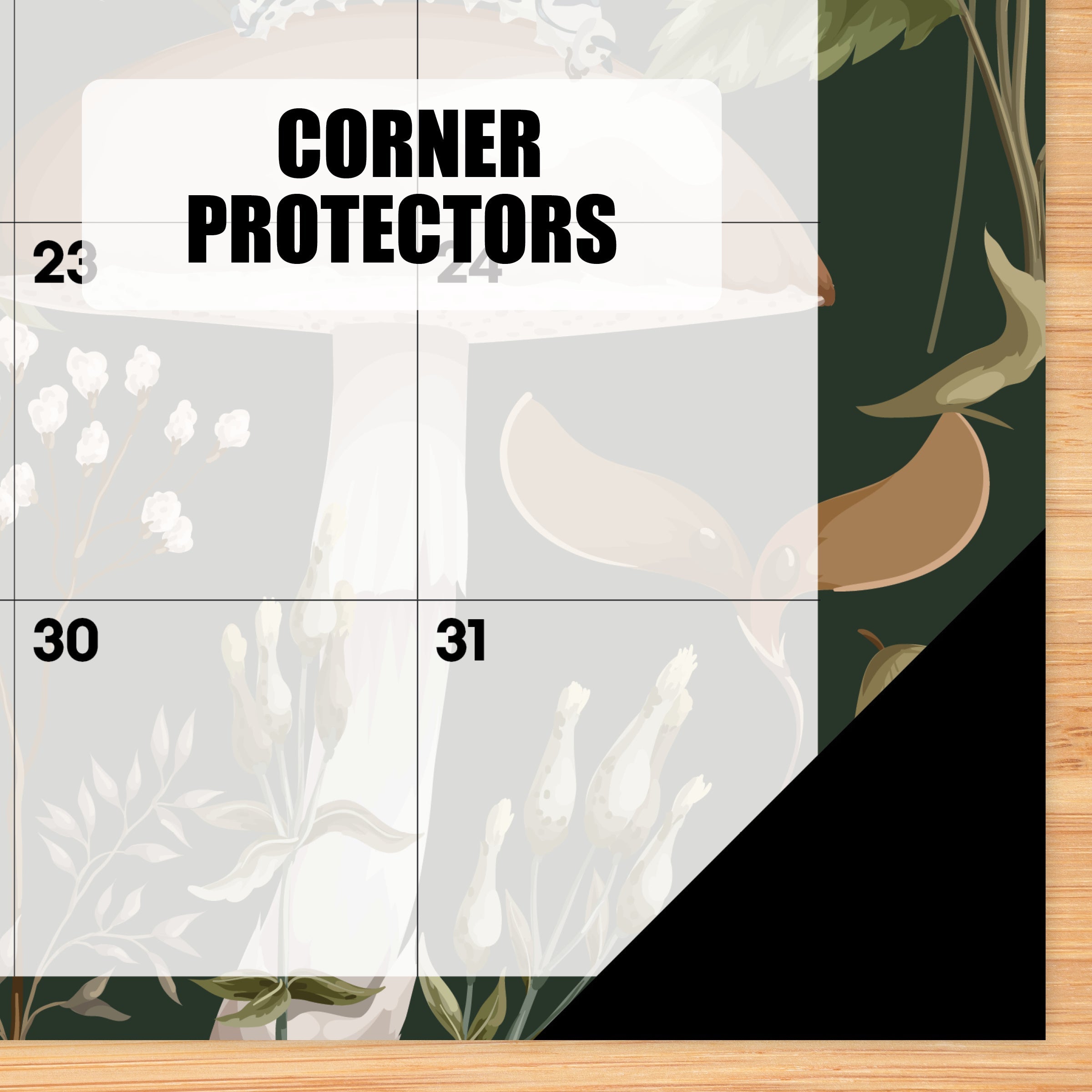 2026 Woodland Mushroom - Desk Pad