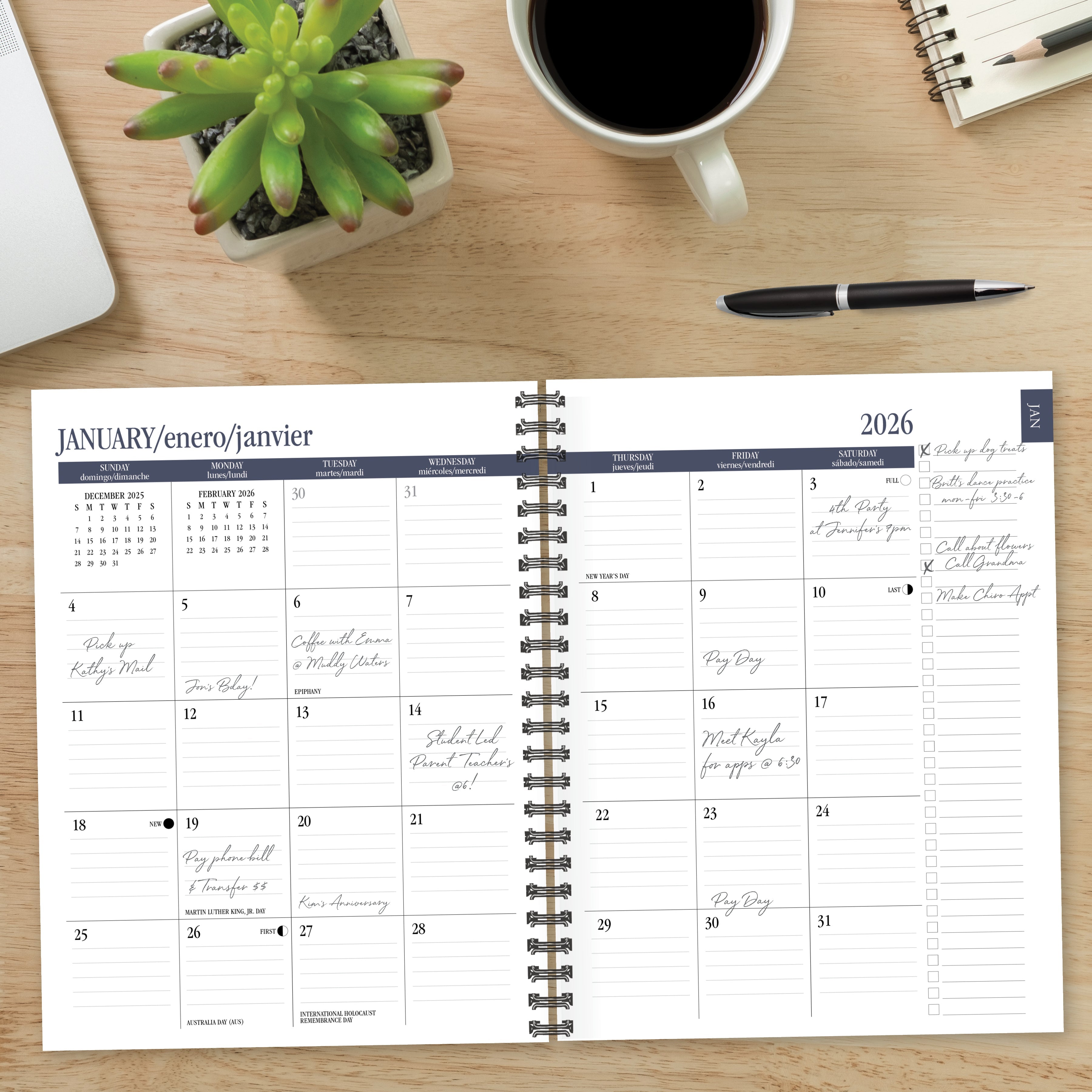 2026 It's All Possible - Monthly & Weekly Diary/Planner