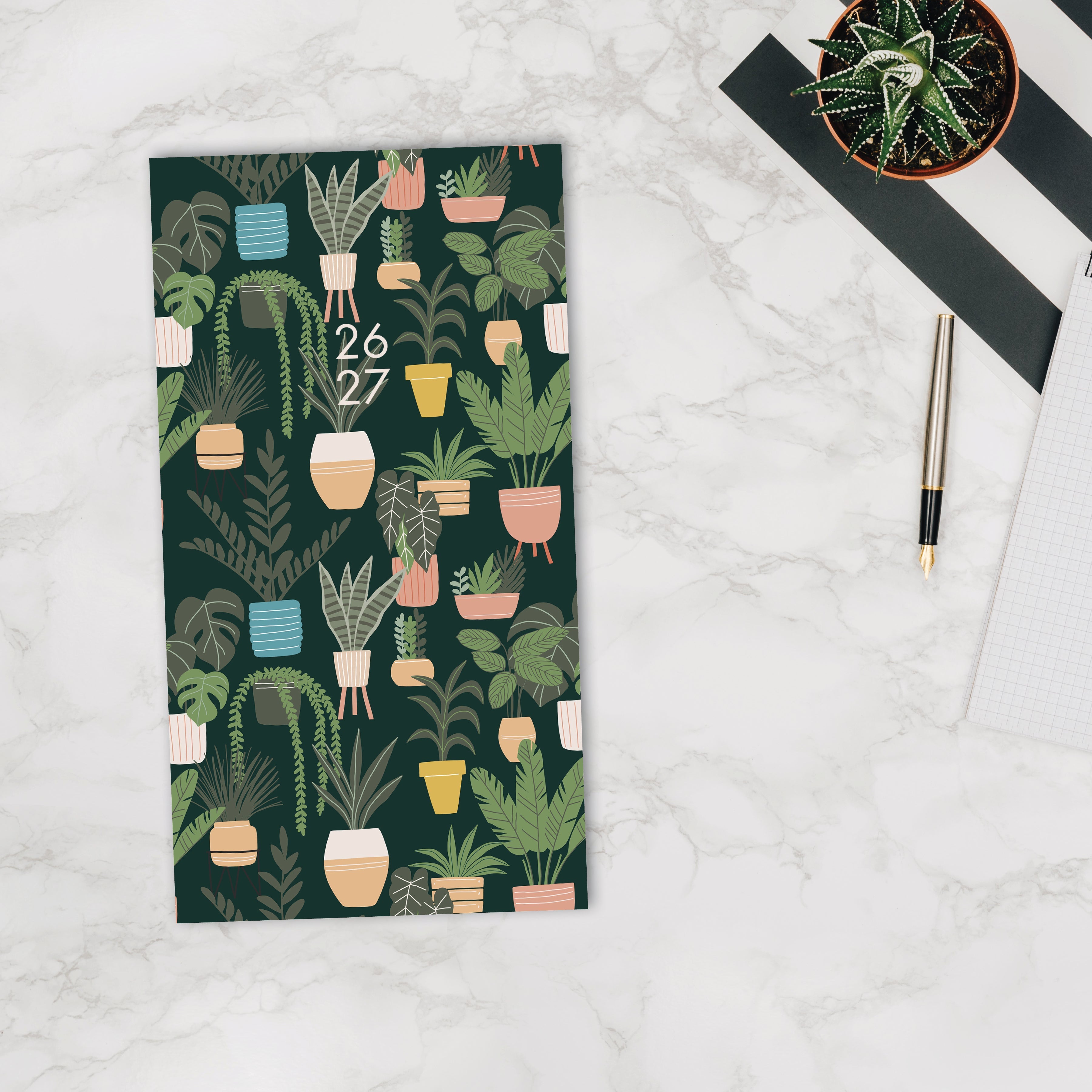 2026-2027 Cactus - Monthly Pocket Diary/Planner