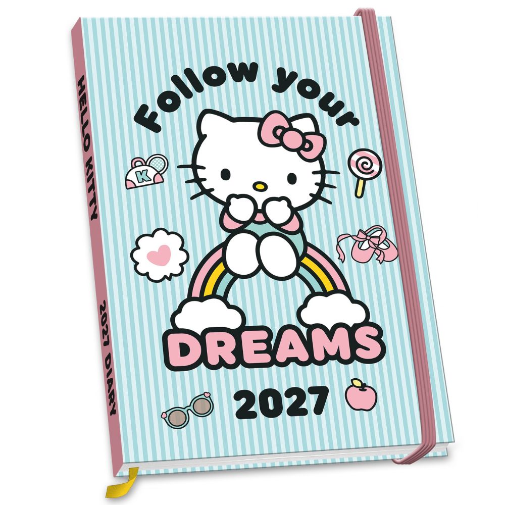 2027 Hello Kitty - Weekly Diary/Planner - cover