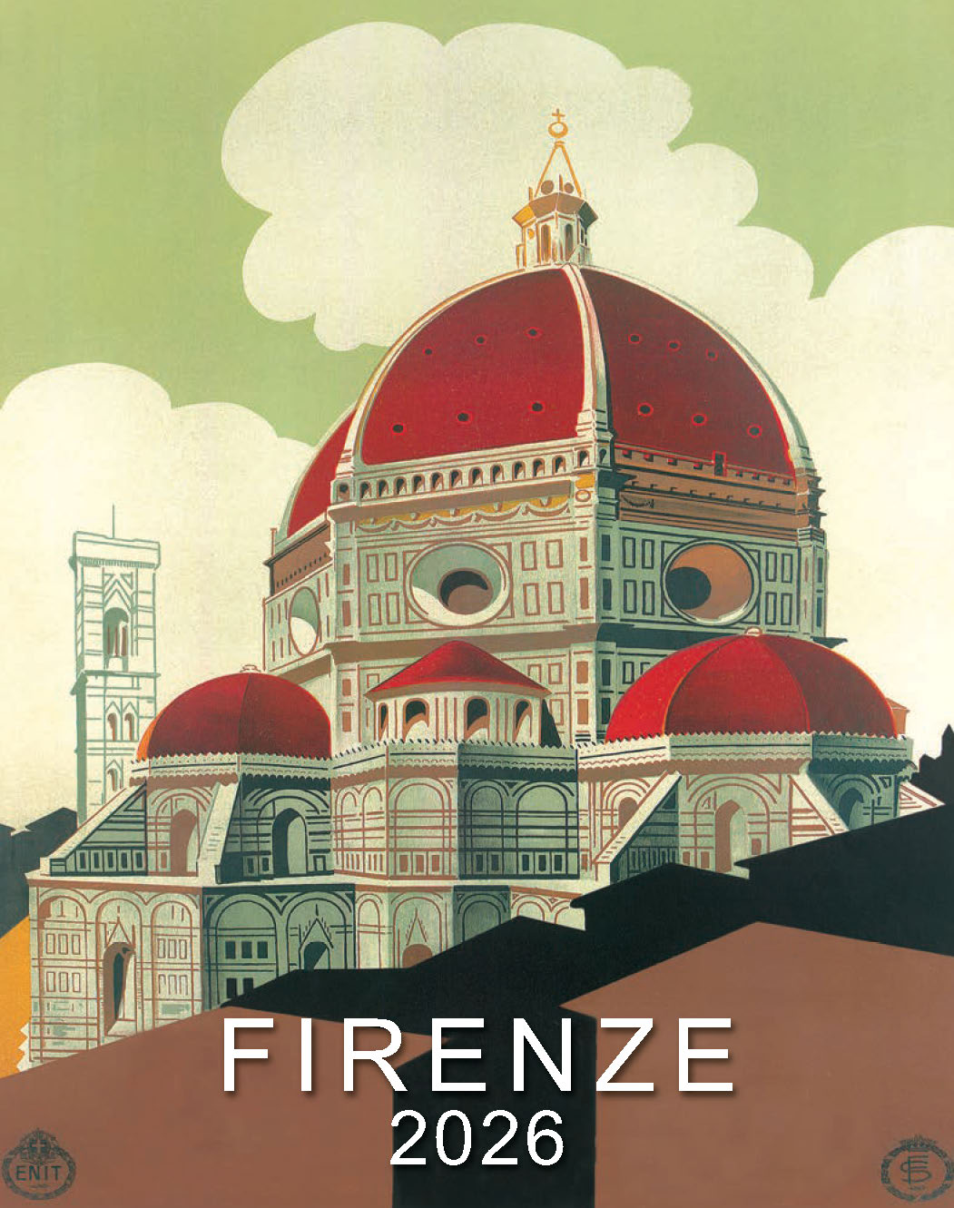 2026 Firenze - Desk Easel Calendar