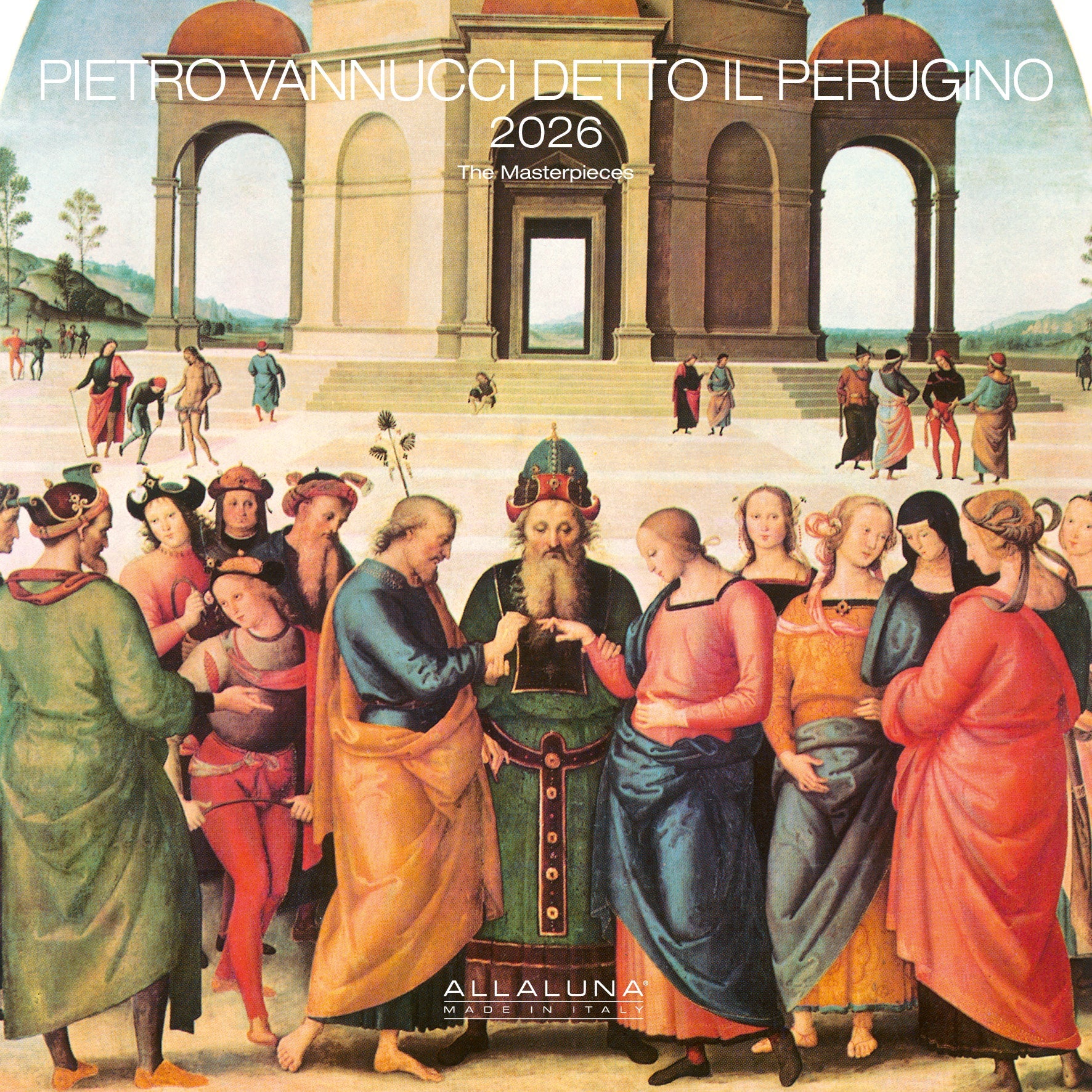 2026 Perugino-Pietro Vannucci - Square Wall Calendar