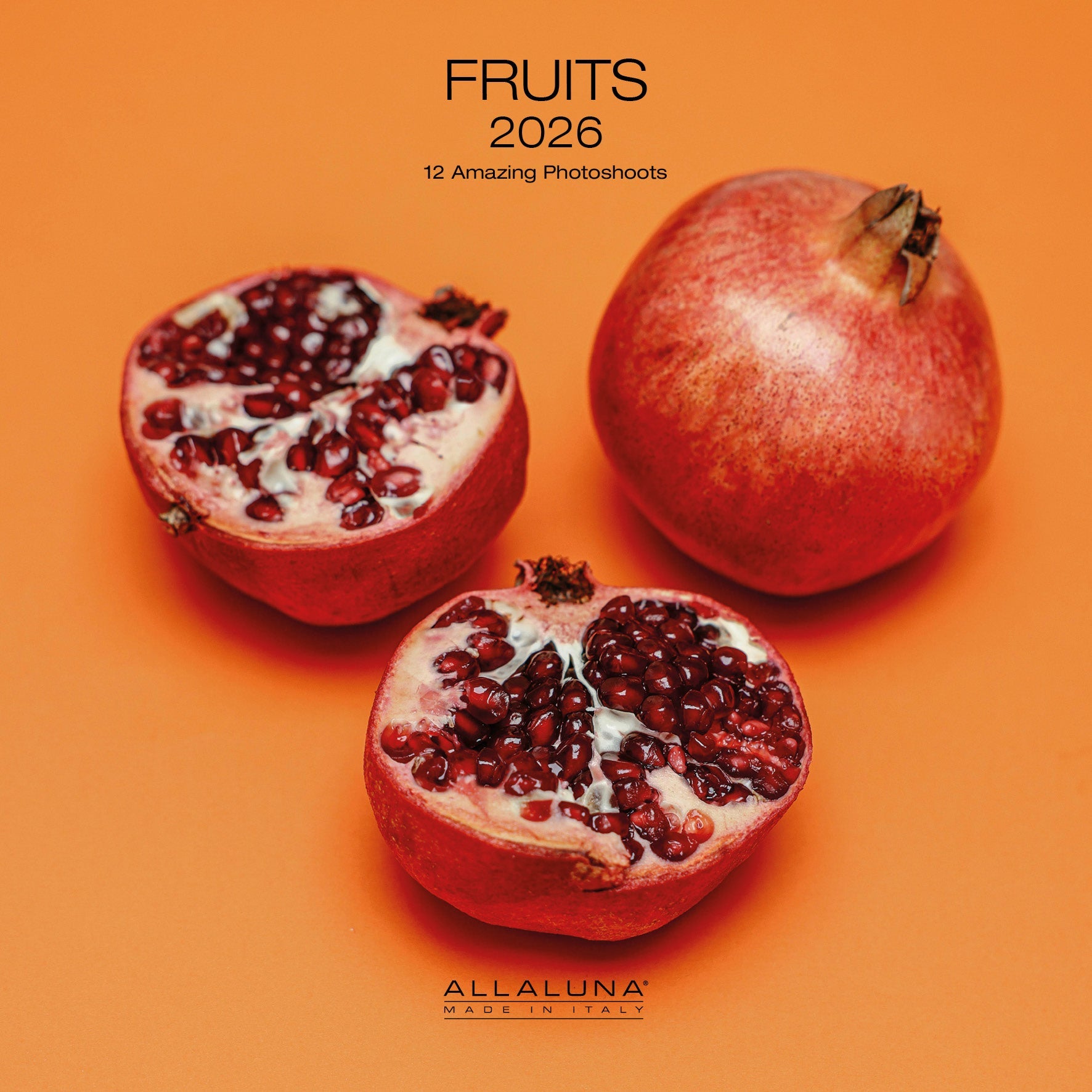 2026 Fruits - Square Wall Calendar