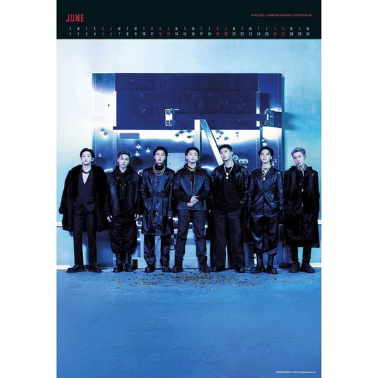 2027 Bts - A3 Deluxe Wall Calendar - product image 2