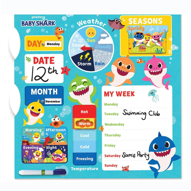 My First Baby Shark Activity Calendar (Undated)