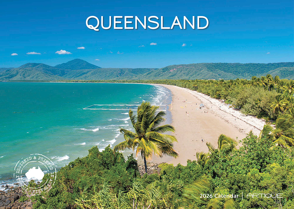 2026 Queensland - Horizontal Wall Calendar