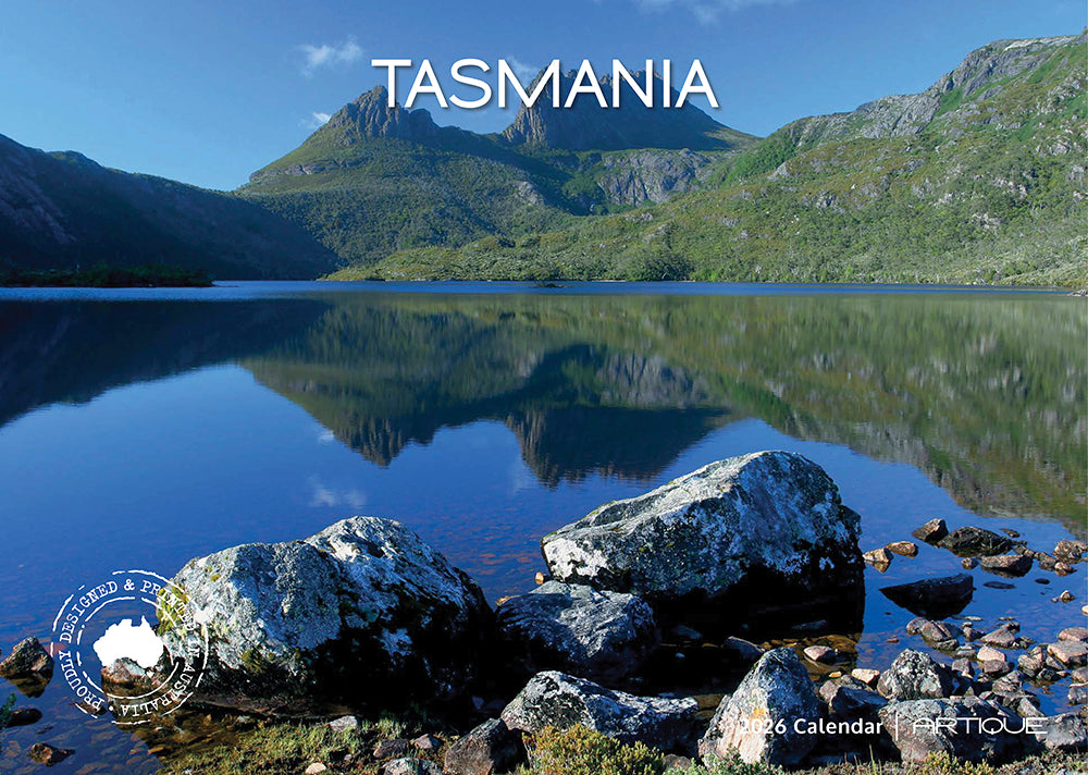 2026 Around Tasmania - Horizontal Wall Calendar