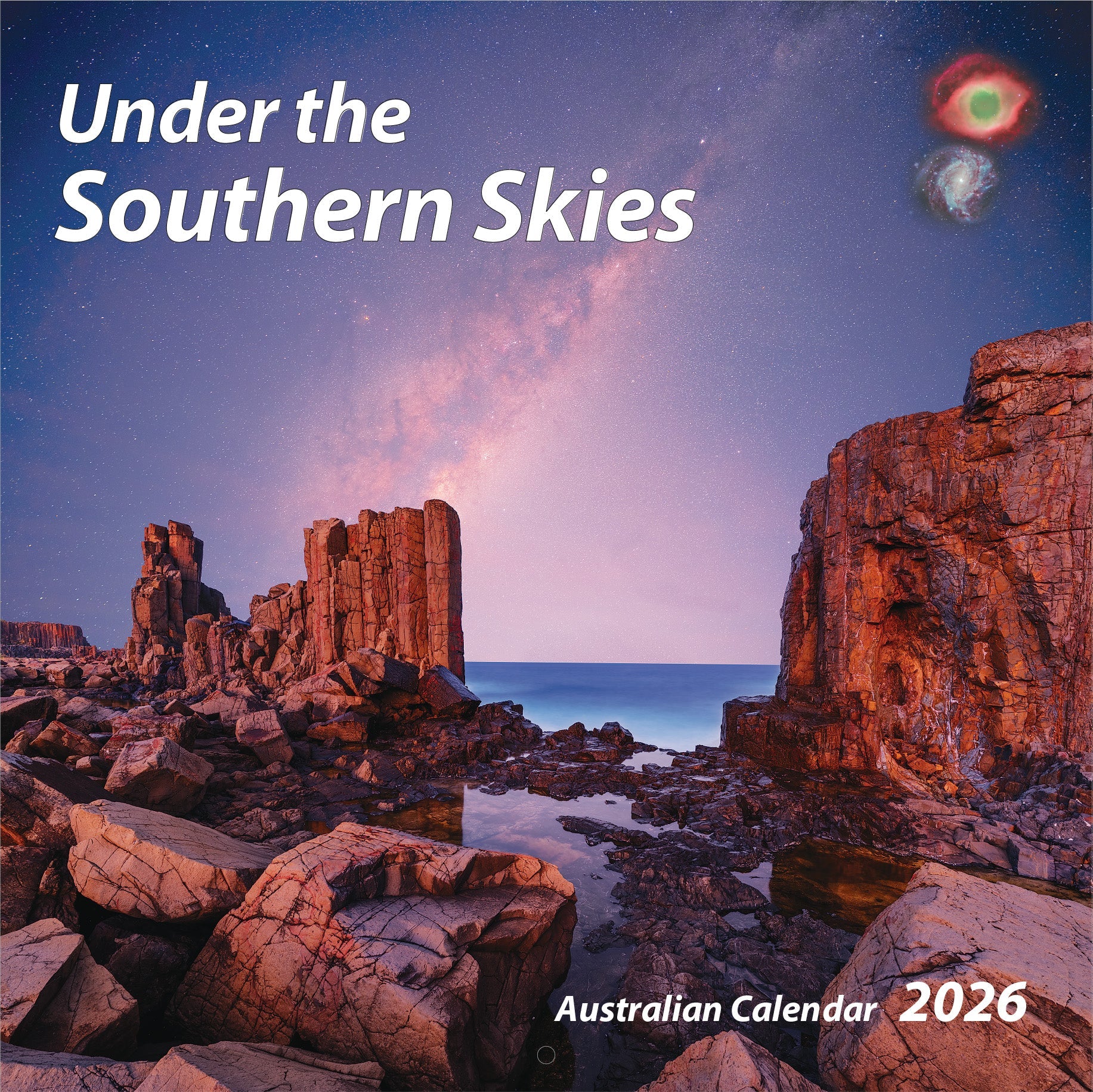 2026 Under The Southern Skies - Square Wall Calendar