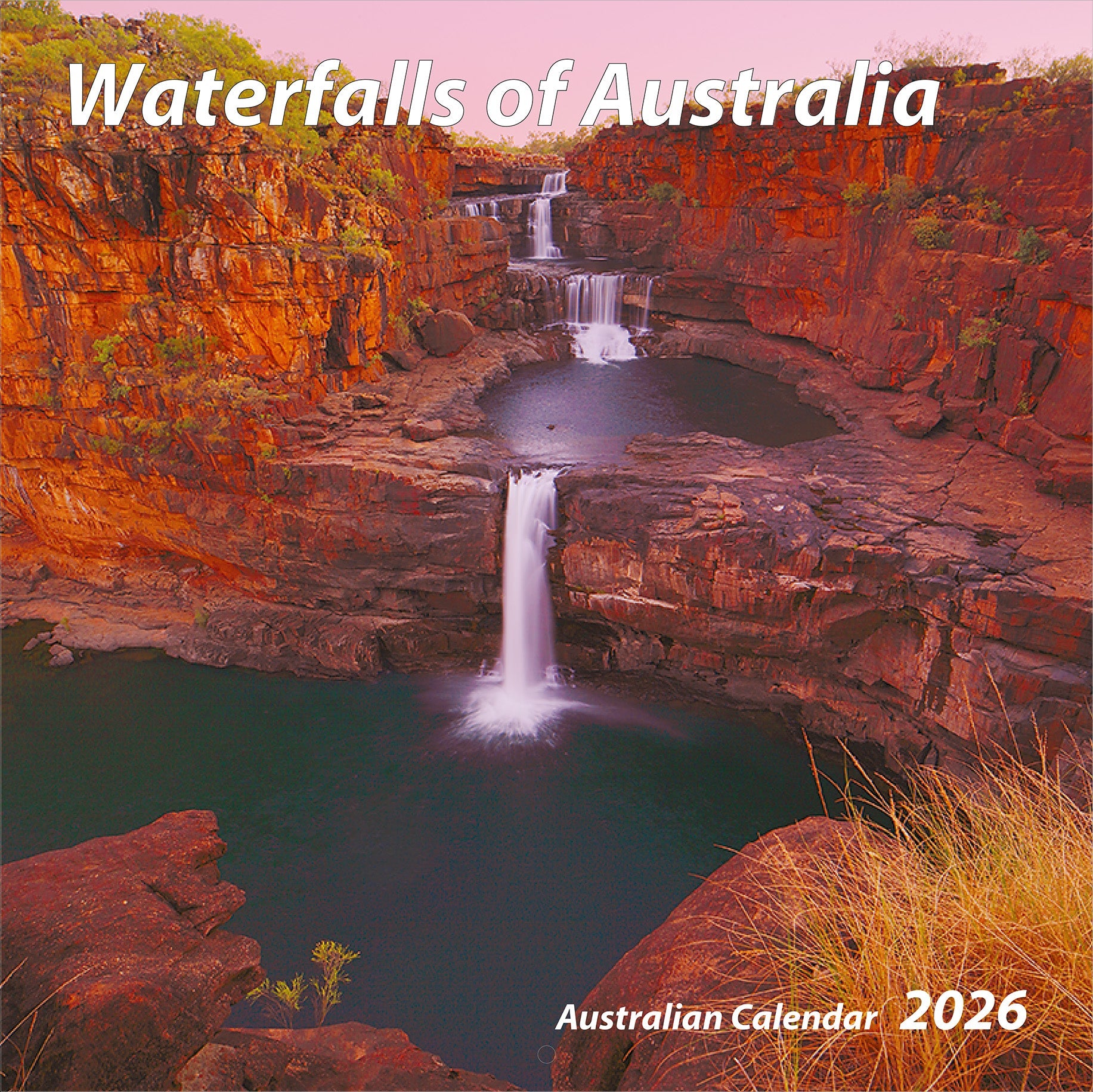 2026 Waterfalls Of Australia - Square Wall Calendar