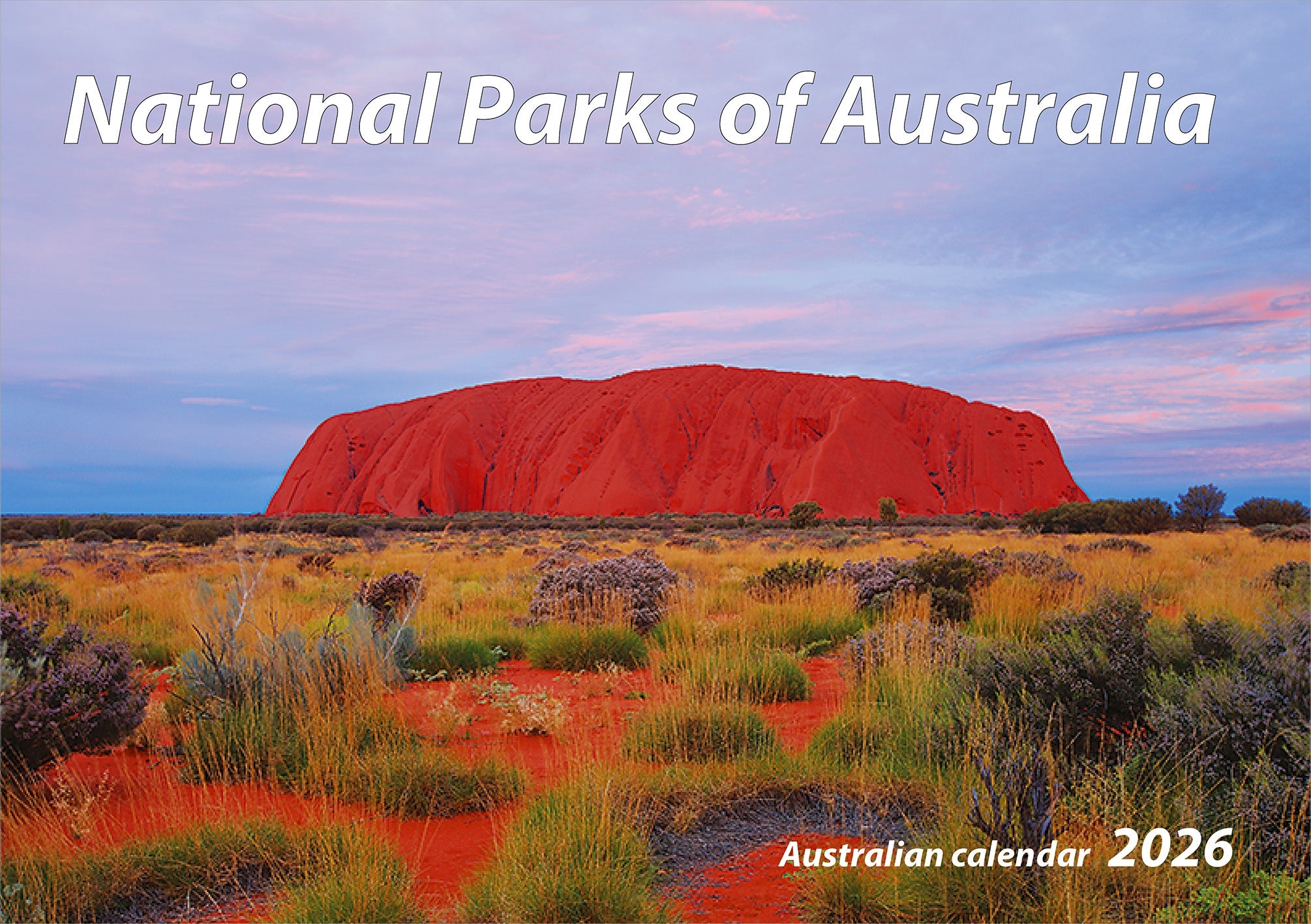 2026 National Parks Of Australia - Horizontal Wall Calendar