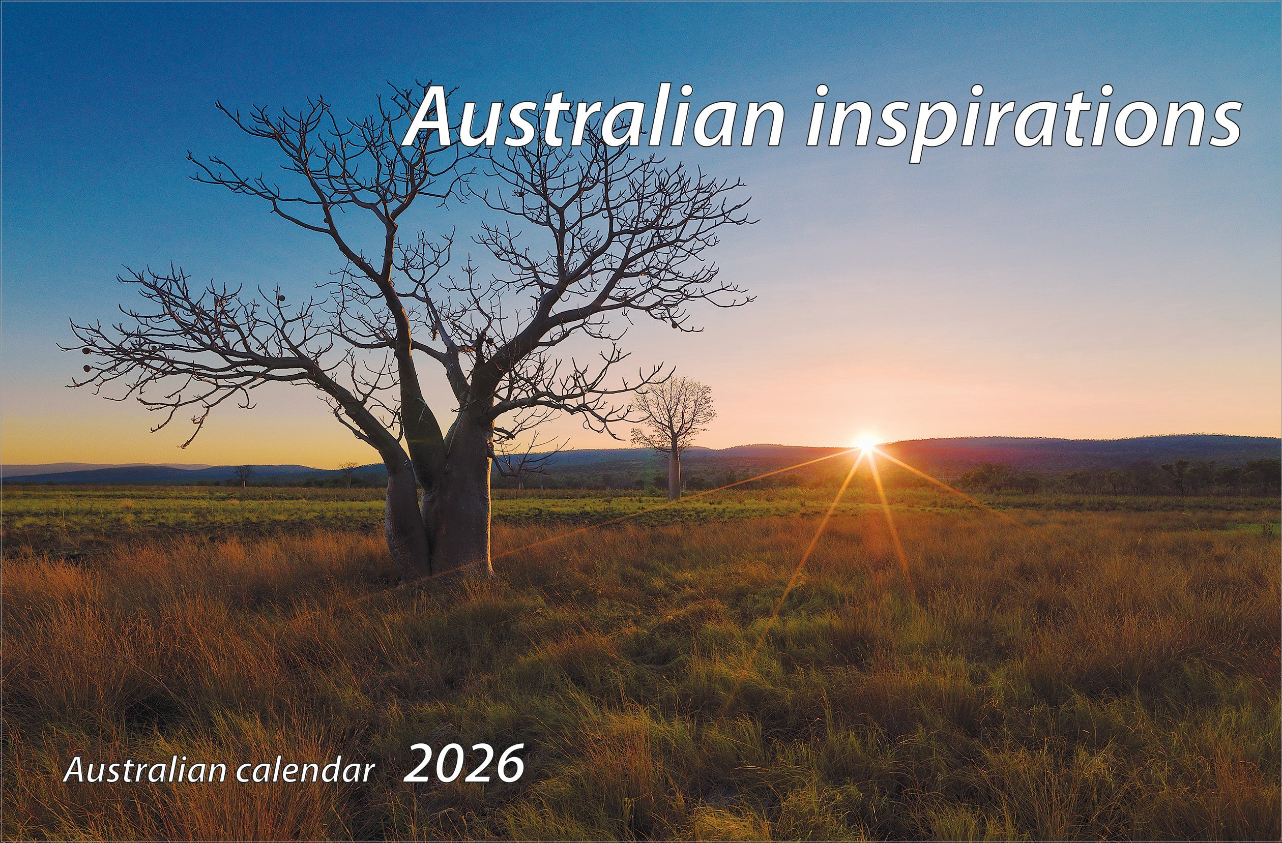2026 Australian Inspirations - Desk Easel Calendar