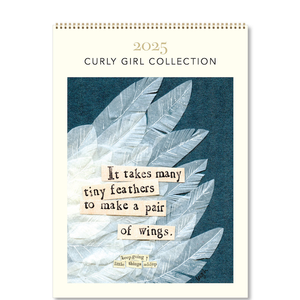 2025 Curly Girl Collection Deluxe Wall Calendar