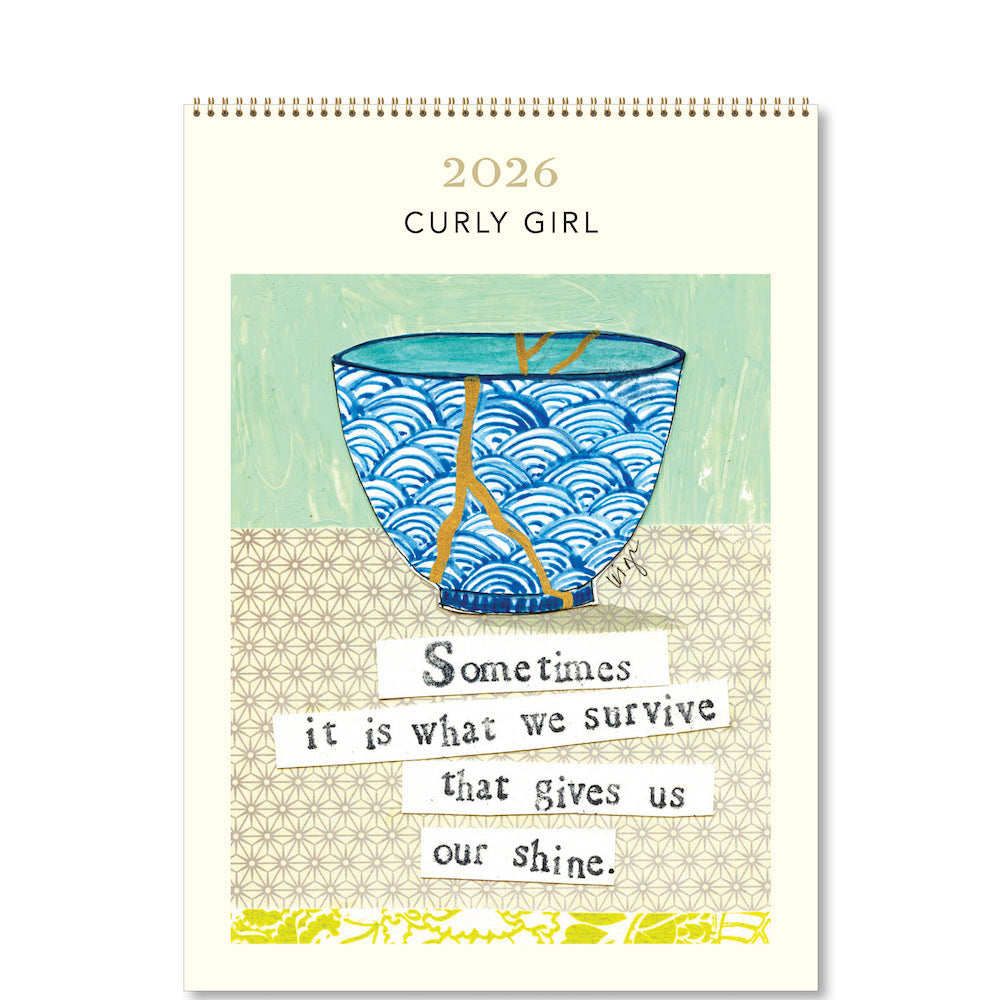 2026 Curly Girl - Deluxe Wall Calendar