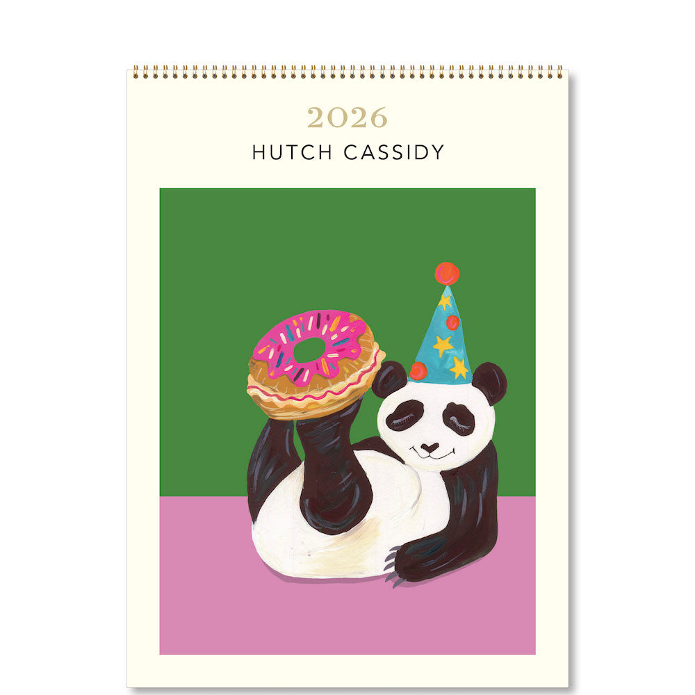 2026 Hutch Cassidy - Deluxe Wall Calendar