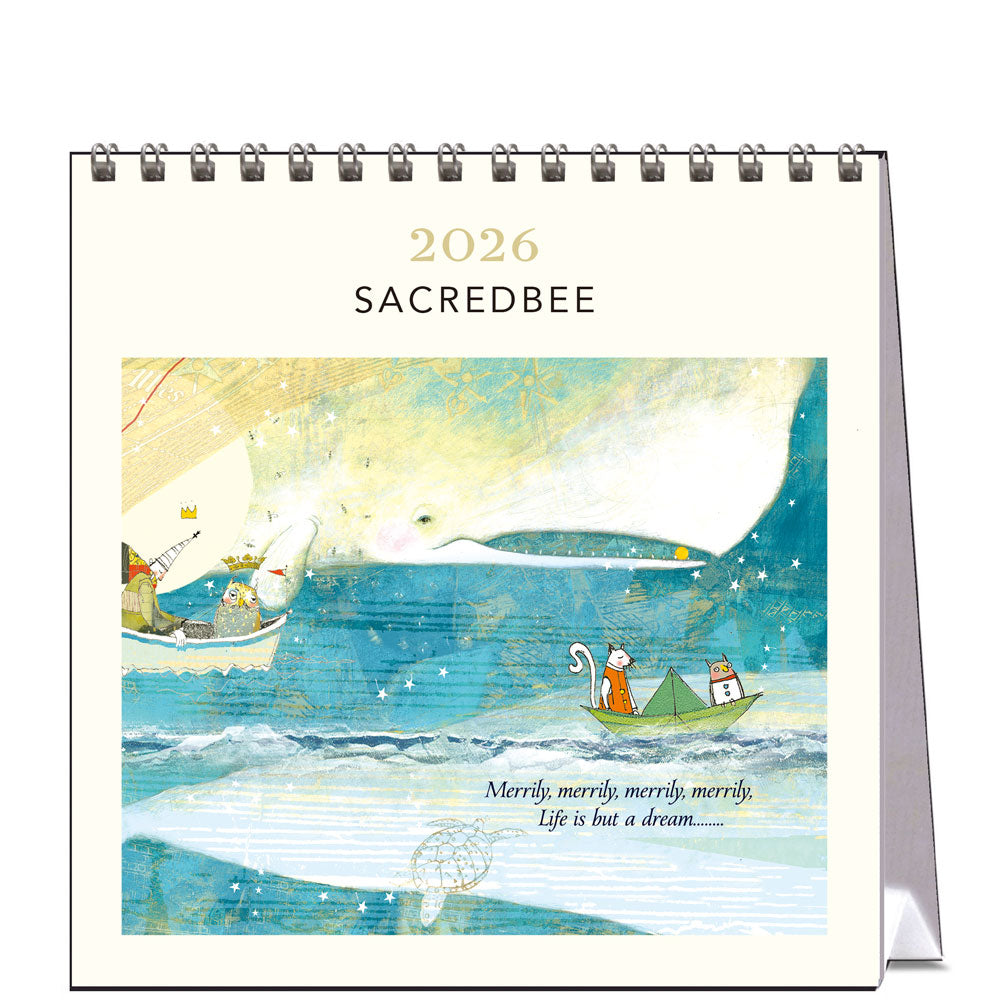 2026 Sacredbee - Desk Easel Calendar