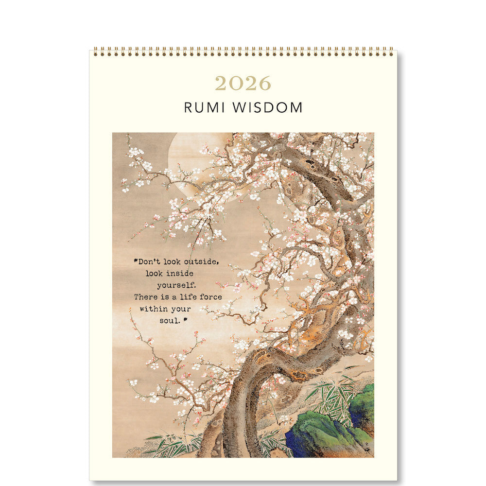 2026 Rumi Wisdom - Deluxe Wall Calendar