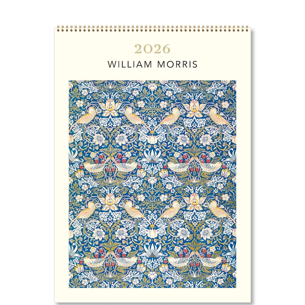 2026 William Morris - Deluxe Wall Calendar