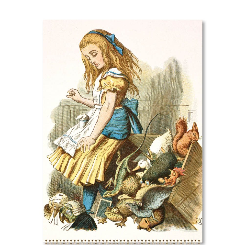 2026 Alice in Wonderland - Deluxe Wall Calendar