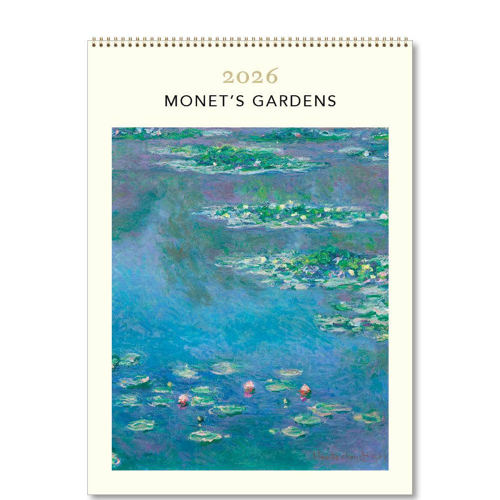2026 Monet's Gardens - Deluxe Wall Calendar