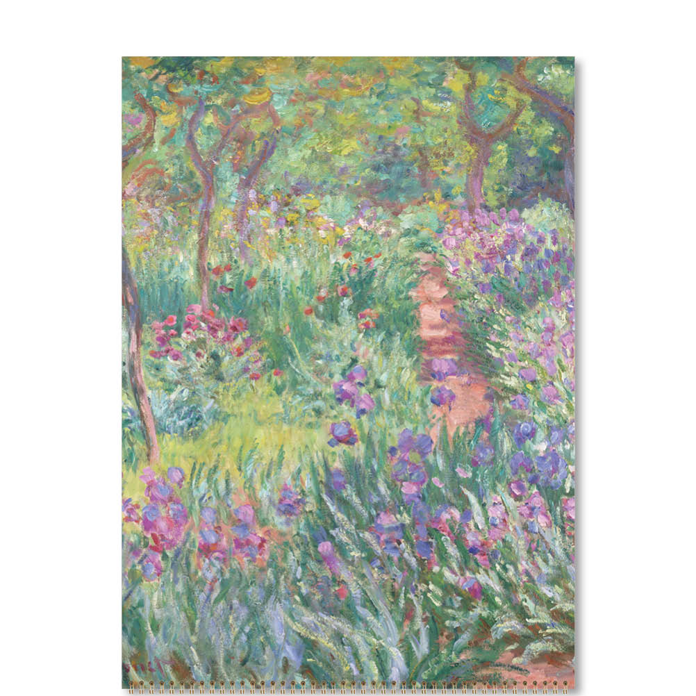 2026 Monet's Gardens - Deluxe Wall Calendar