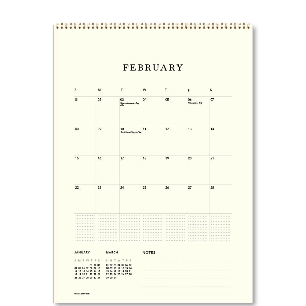 2026 Klimt - Deluxe Wall Calendar